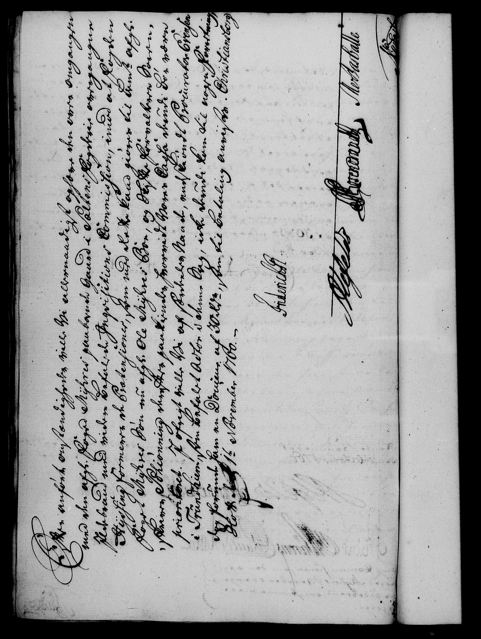 Rentekammeret, Kammerkanselliet, RA/EA-3111/G/Gf/Gfa/L0042: Norsk relasjons- og resolusjonsprotokoll (merket RK 52.42), 1760, p. 457