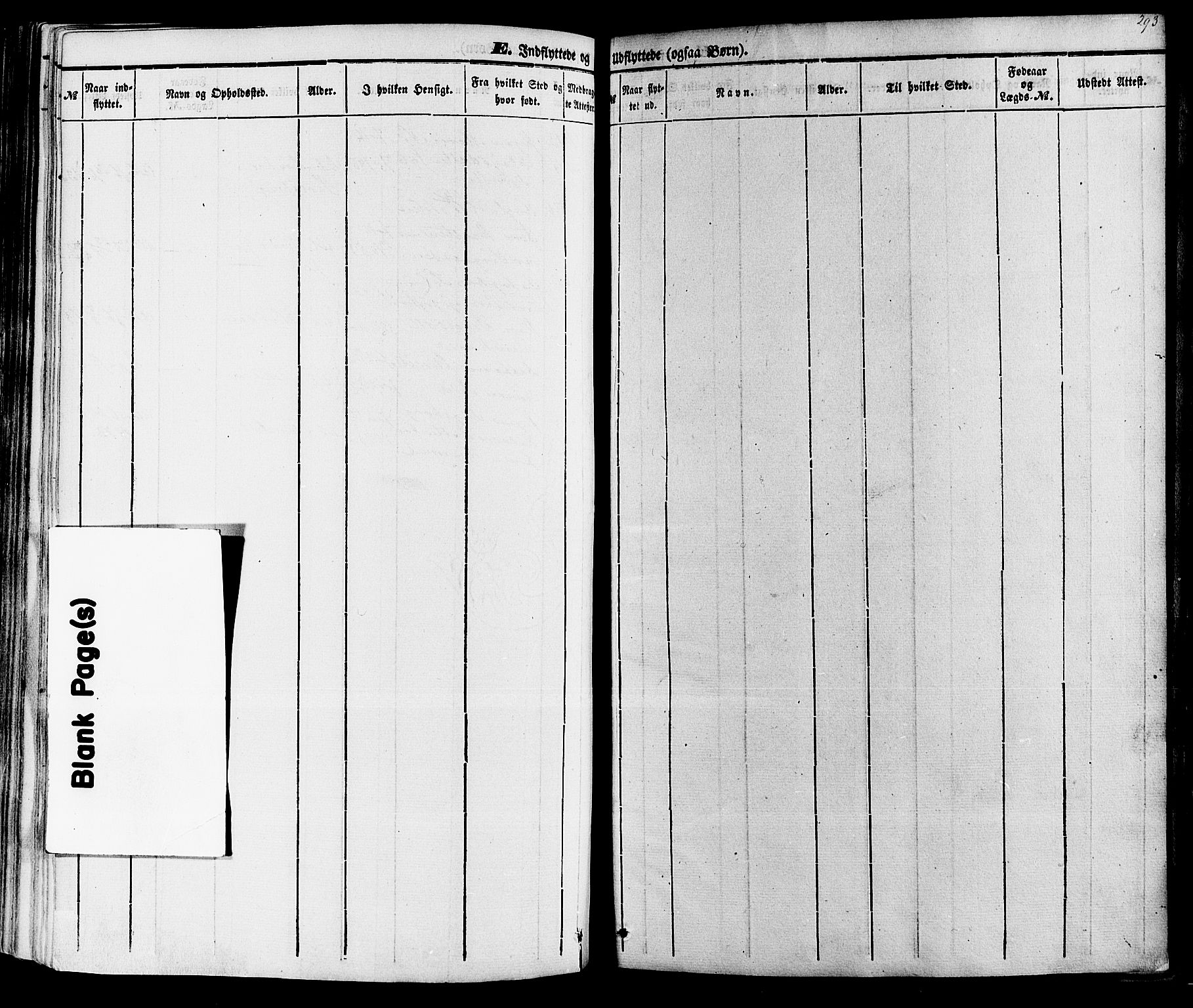 Sauherad kirkebøker, SAKO/A-298/F/Fa/L0007: Parish register (official) no. I 7, 1851-1873, p. 293