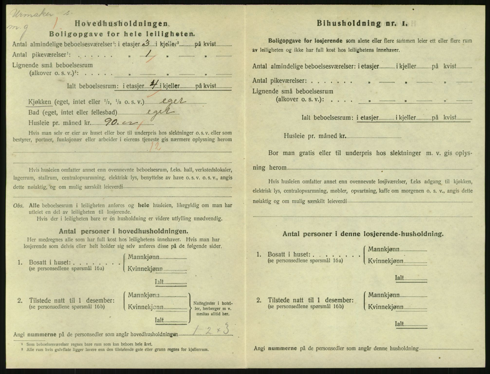 SAKO, 1920 census for Horten, 1920, p. 4930