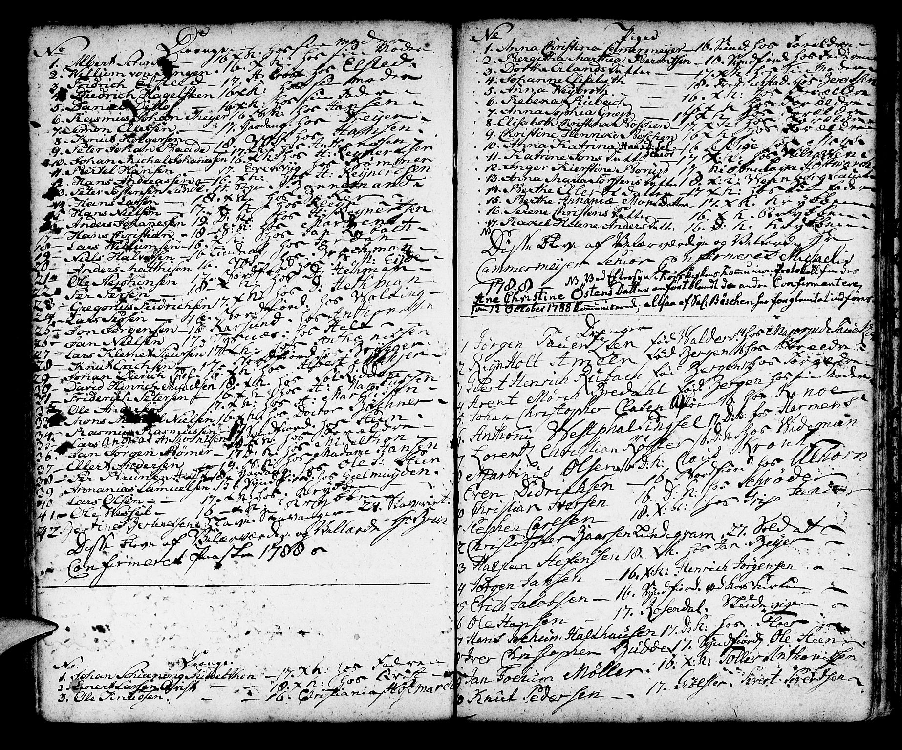 Korskirken sokneprestembete, SAB/A-76101/H/Haa/L0007: Parish register (official) no. A 7, 1736-1839, p. 90