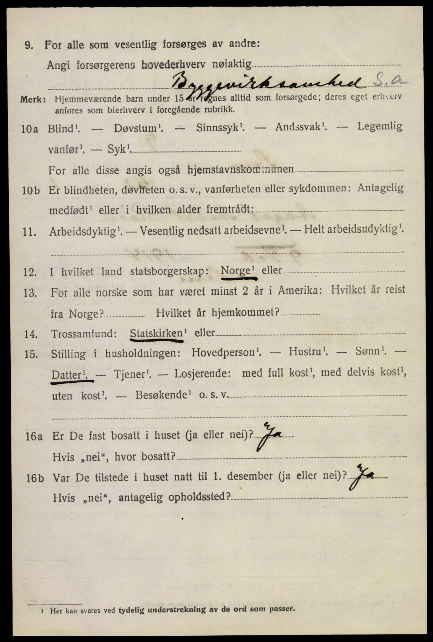 SAKO, 1920 census for Sem, 1920, p. 13378