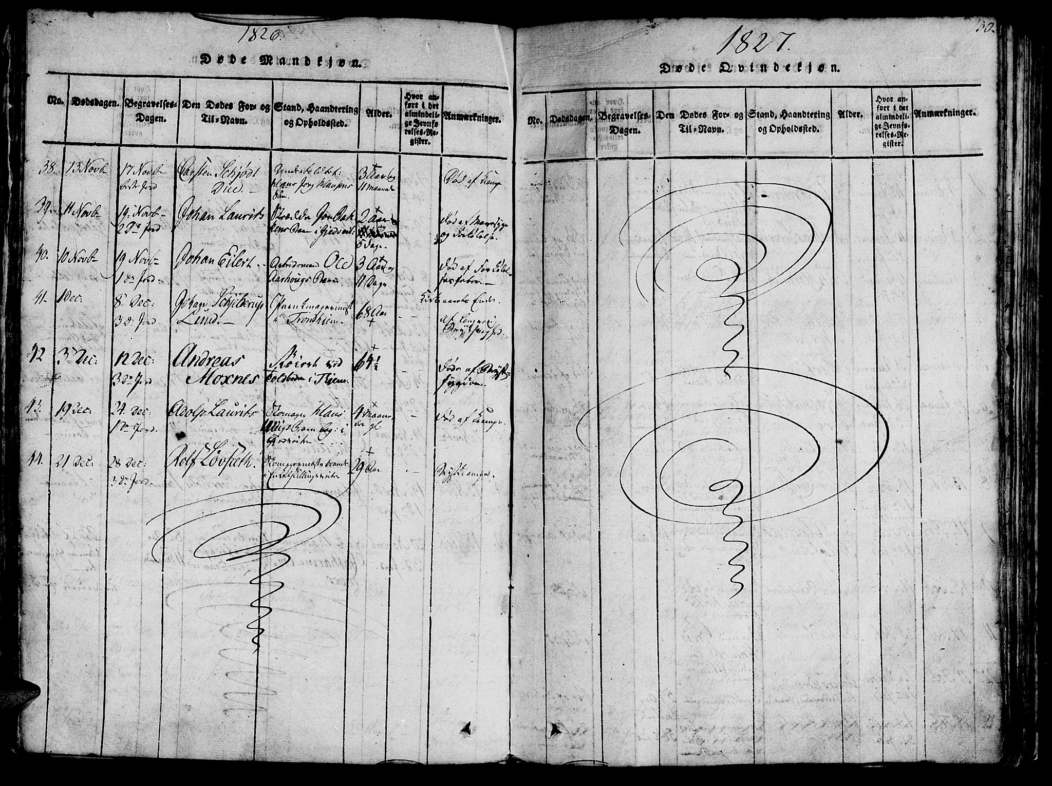 Ministerialprotokoller, klokkerbøker og fødselsregistre - Sør-Trøndelag, SAT/A-1456/602/L0135: Parish register (copy) no. 602C03, 1815-1832, p. 130