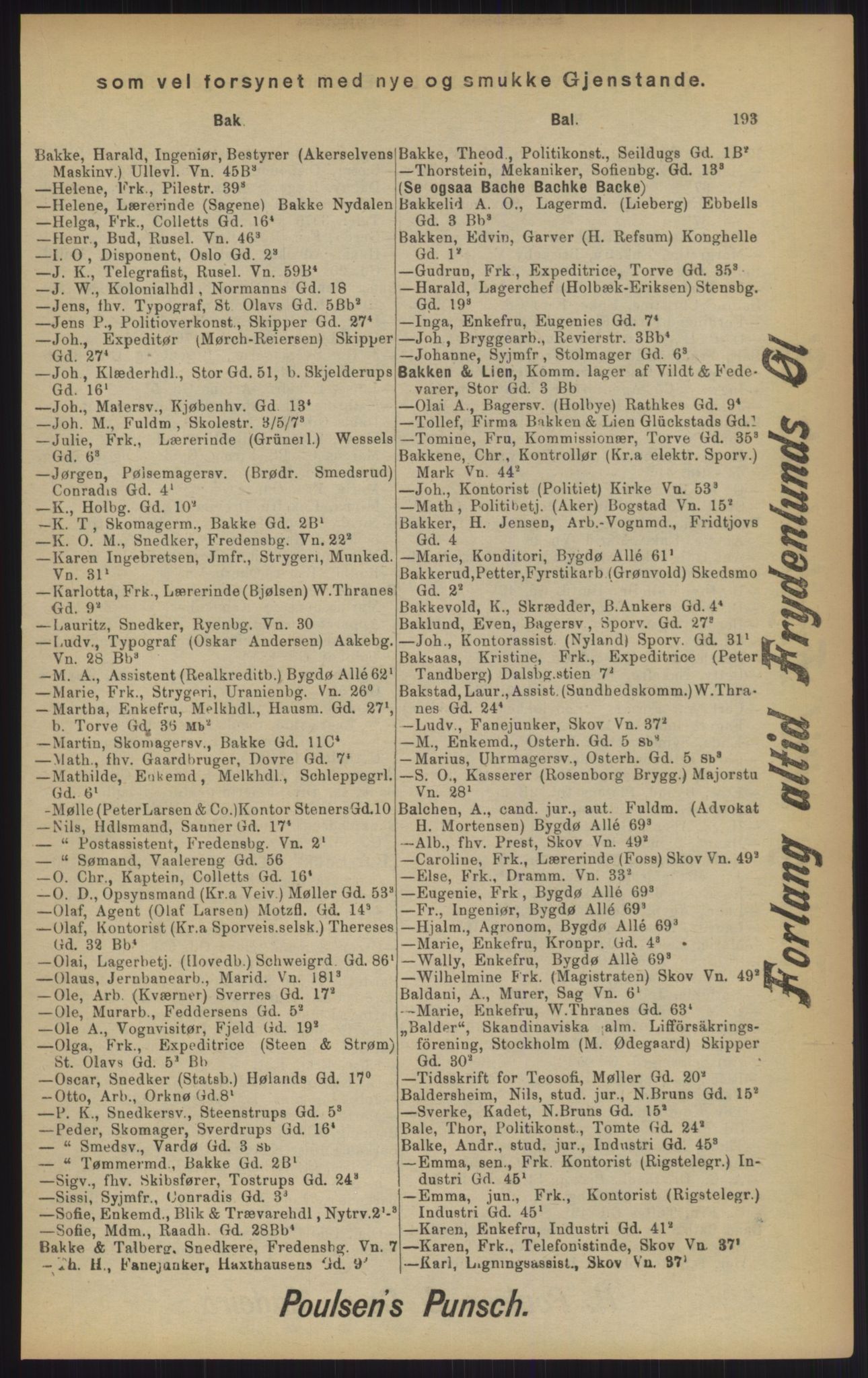 Kristiania/Oslo adressebok, PUBL/-, 1902, p. 193