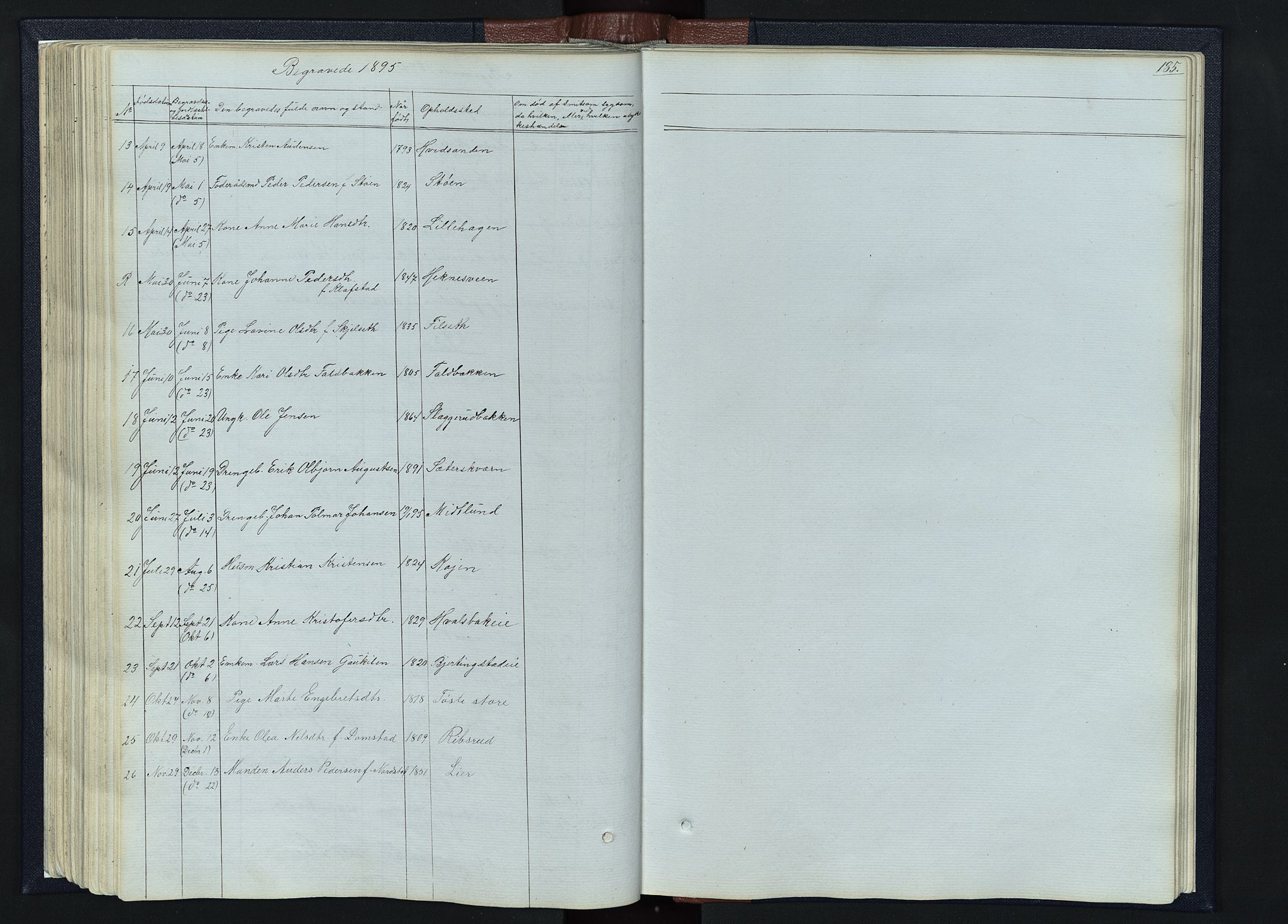 Romedal prestekontor, SAH/PREST-004/L/L0010: Parish register (copy) no. 10, 1860-1895, p. 185
