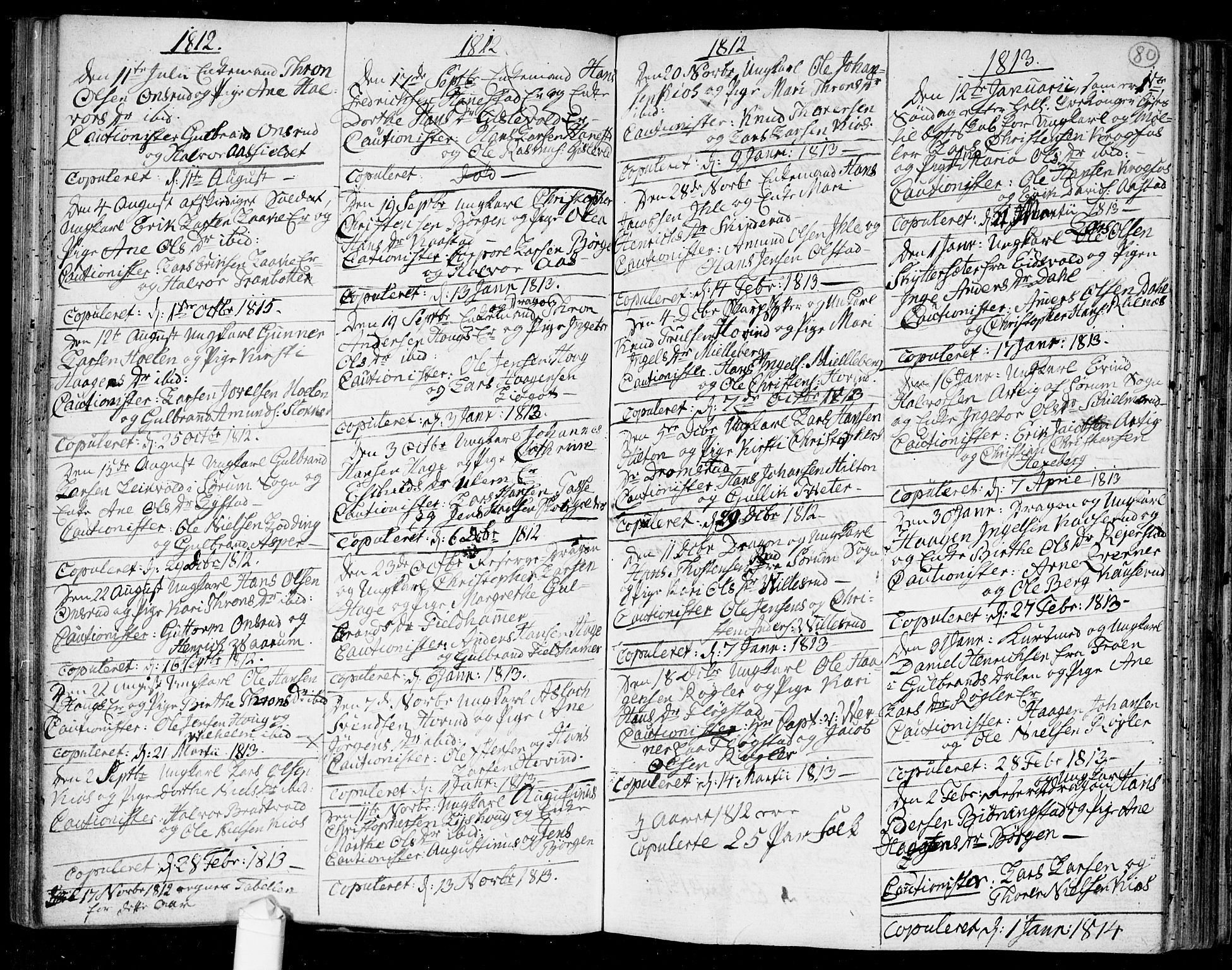 Ullensaker prestekontor Kirkebøker, SAO/A-10236a/F/Fa/L0011: Parish register (official) no. I 11, 1777-1816, p. 80