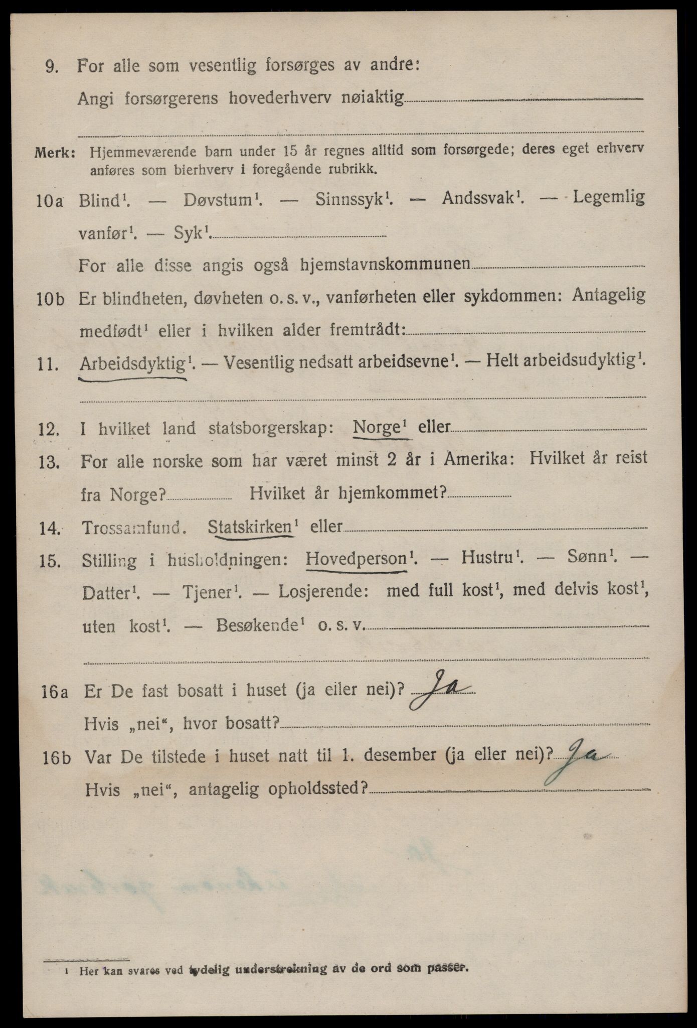 SAKO, 1920 census for Seljord, 1920, p. 6001