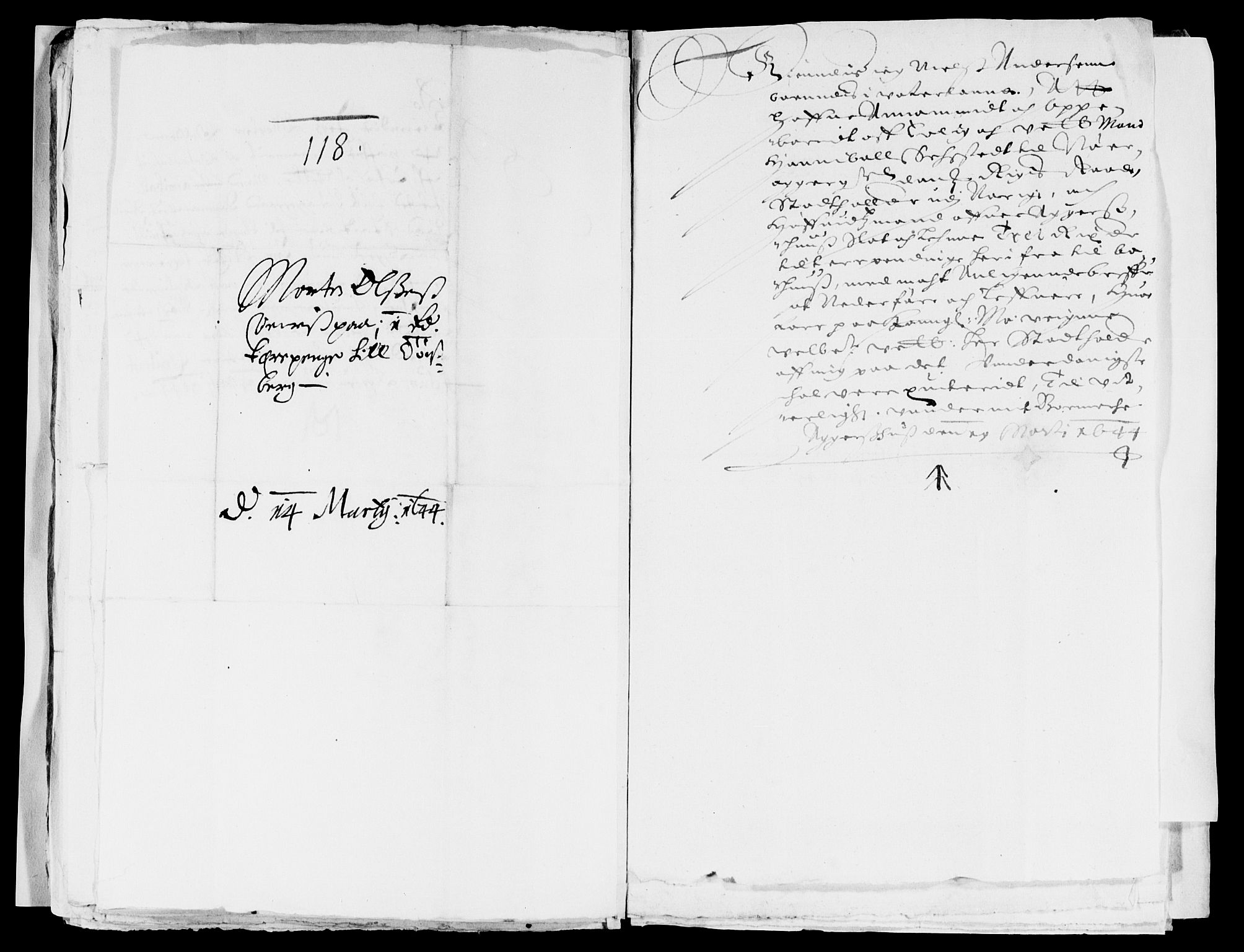 Rentekammeret inntil 1814, Reviderte regnskaper, Lensregnskaper, AV/RA-EA-5023/R/Rb/Rba/L0171: Akershus len, 1643-1644
