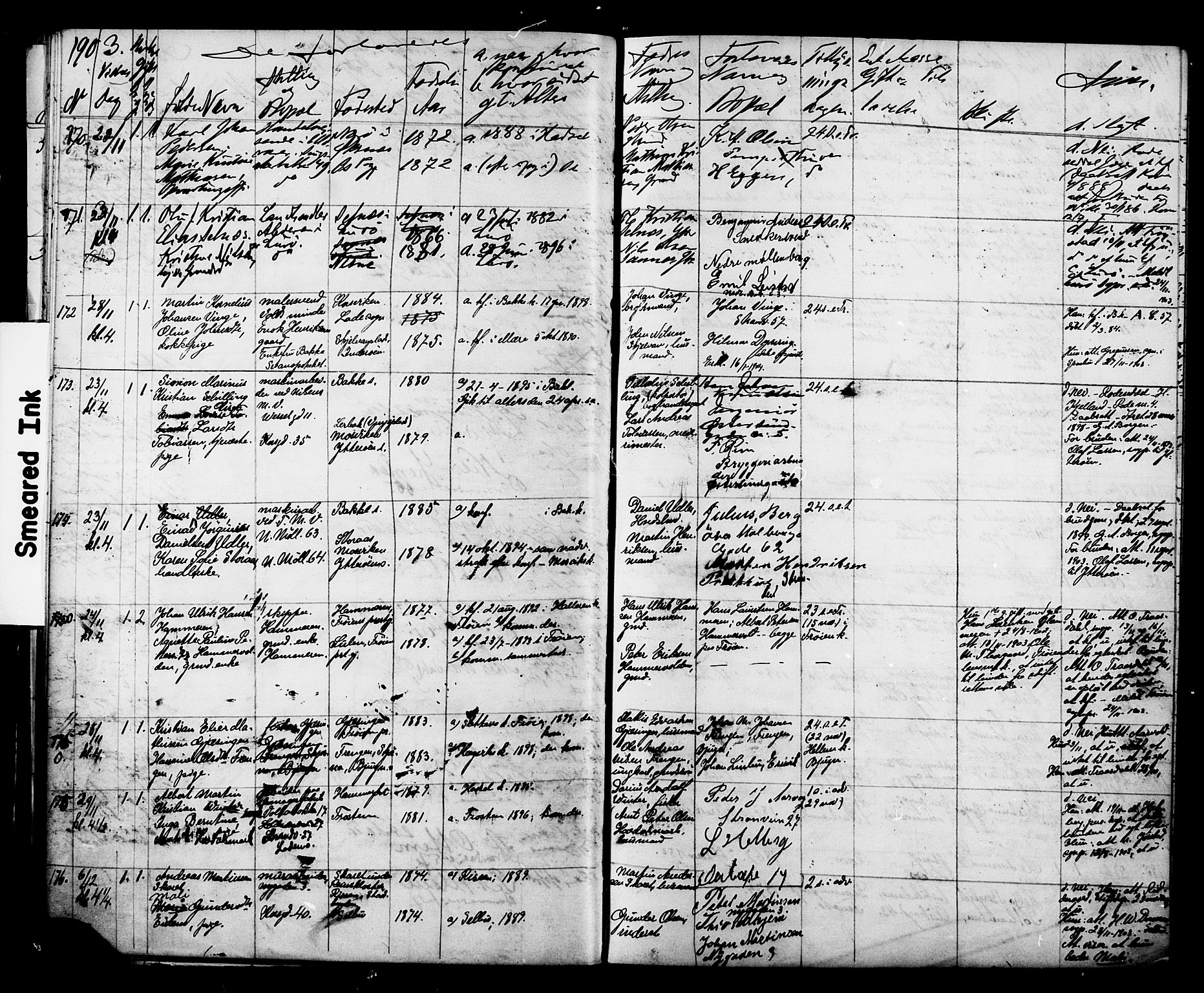 Ministerialprotokoller, klokkerbøker og fødselsregistre - Sør-Trøndelag, AV/SAT-A-1456/604/L0192: Parish register (official) no. 604A13, 1901-1906