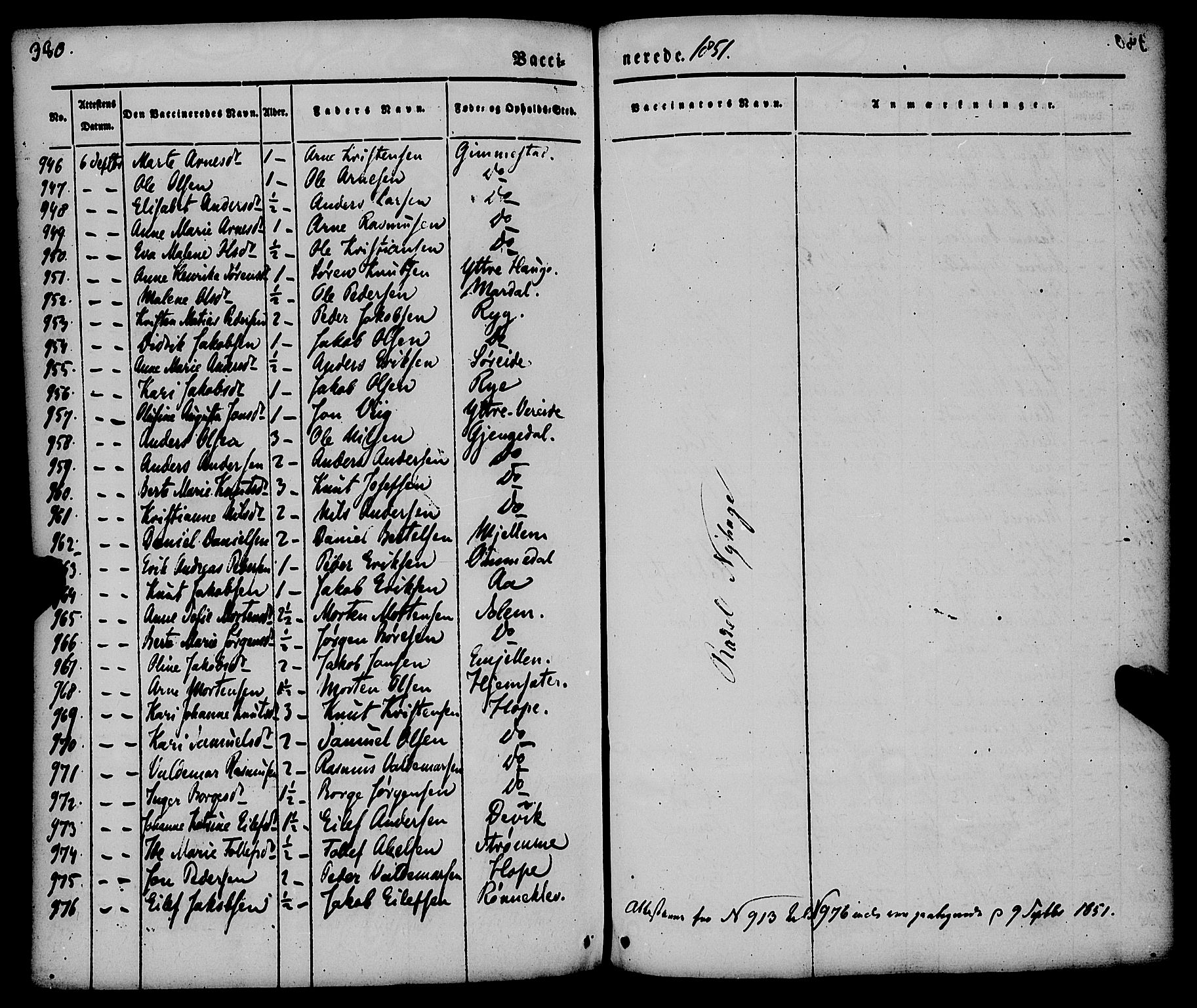 Gloppen sokneprestembete, AV/SAB-A-80101/H/Haa/Haaa/L0008: Parish register (official) no. A 8, 1837-1855, p. 380