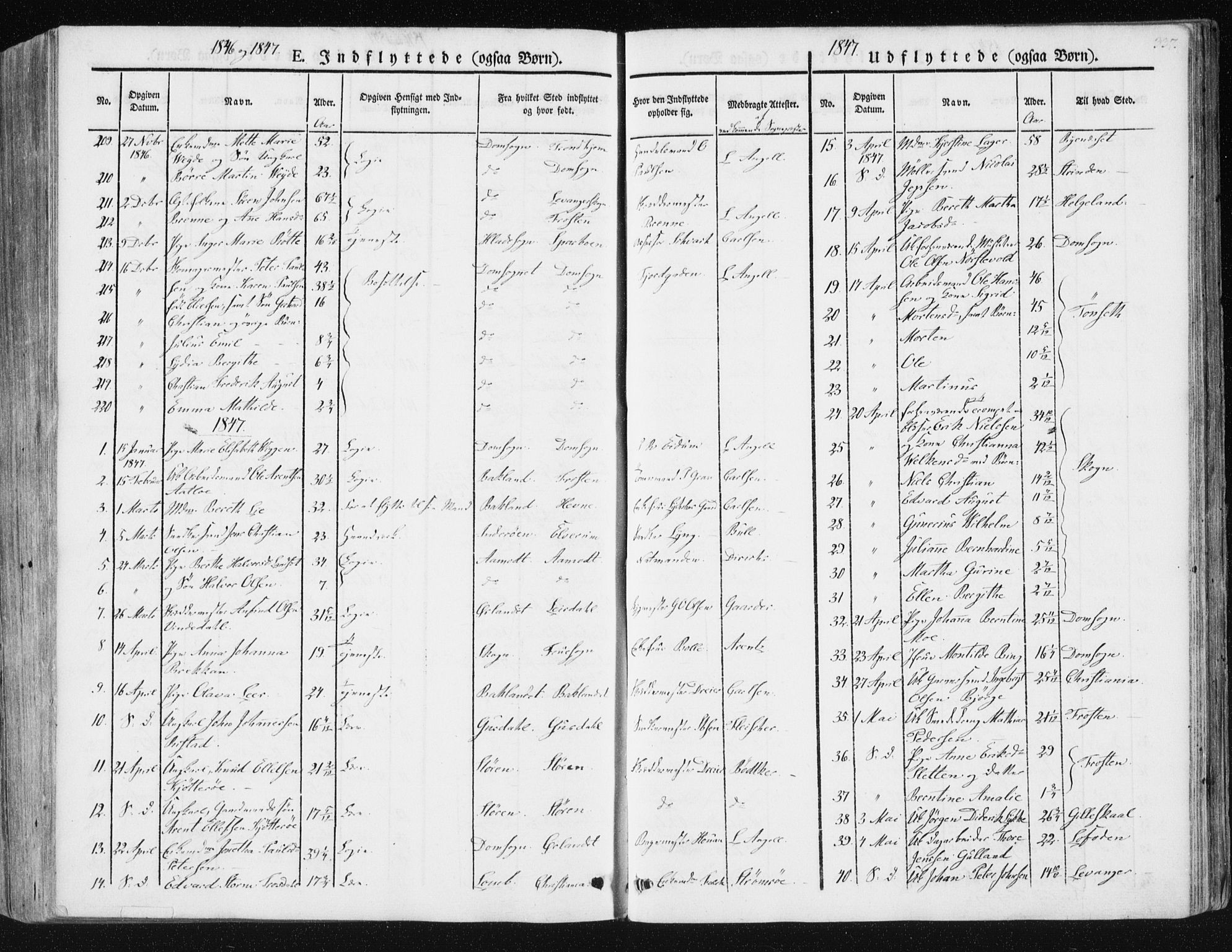 Ministerialprotokoller, klokkerbøker og fødselsregistre - Sør-Trøndelag, SAT/A-1456/602/L0110: Parish register (official) no. 602A08, 1840-1854, p. 337
