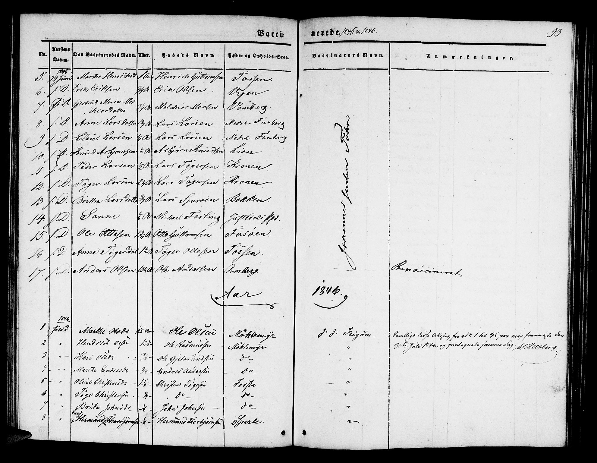 Jostedal sokneprestembete, SAB/A-80601/H/Haa/Haaa/L0004: Parish register (official) no. A 4, 1837-1848, p. 93