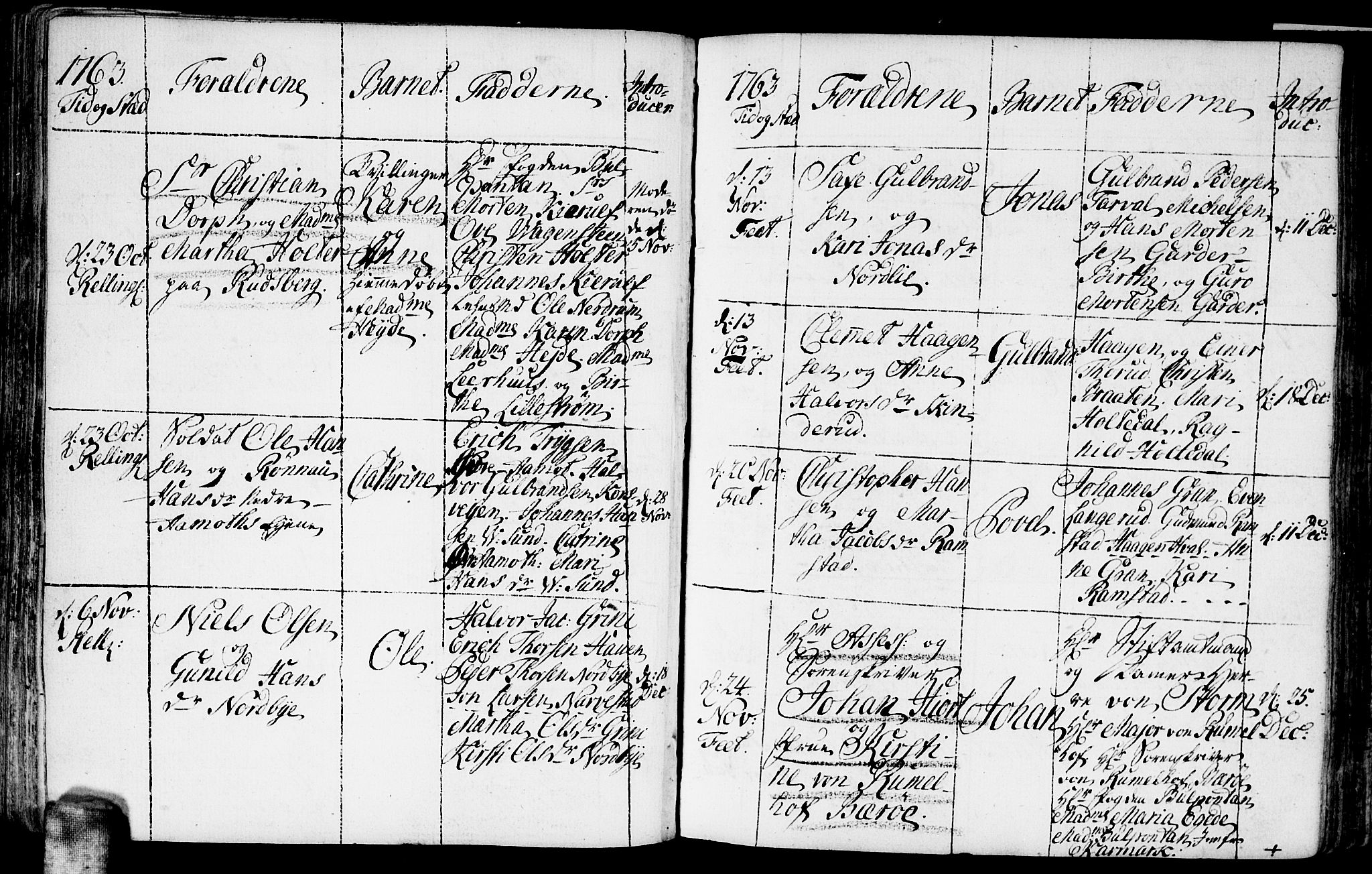 Fet prestekontor Kirkebøker, SAO/A-10370a/F/Fa/L0004: Parish register (official) no. I 4, 1751-1773, p. 78
