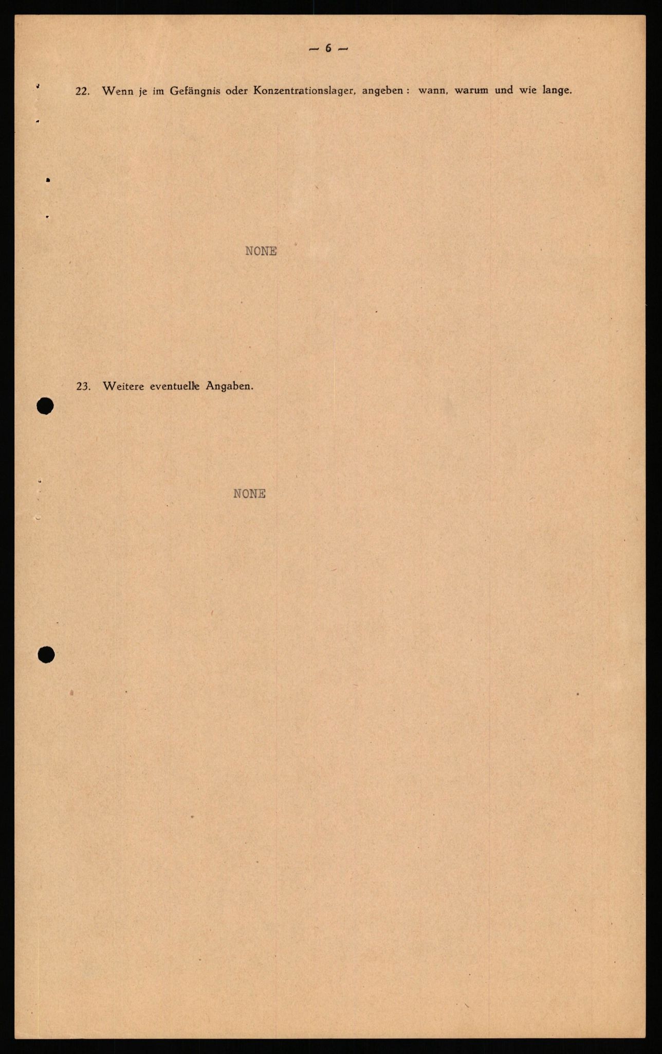 Forsvaret, Forsvarets overkommando II, AV/RA-RAFA-3915/D/Db/L0041: CI Questionaires.  Diverse nasjonaliteter., 1945-1946, p. 210