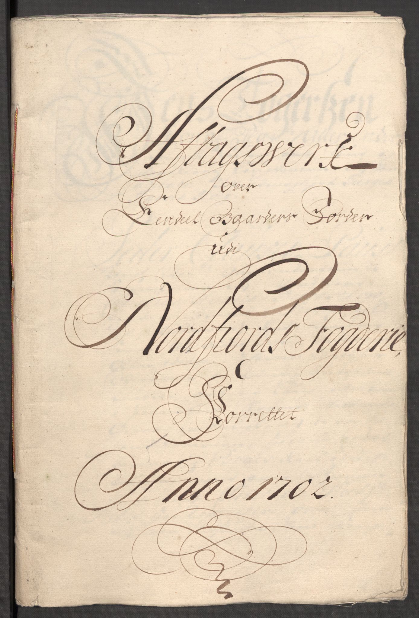 Rentekammeret inntil 1814, Reviderte regnskaper, Fogderegnskap, RA/EA-4092/R53/L3426: Fogderegnskap Sunn- og Nordfjord, 1702, p. 248