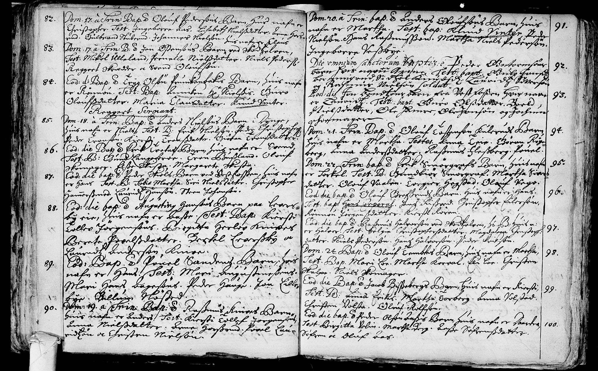 Eiker kirkebøker, AV/SAKO-A-4/F/Fa/L0001: Parish register (official) no. I 1 /1, 1683-1704