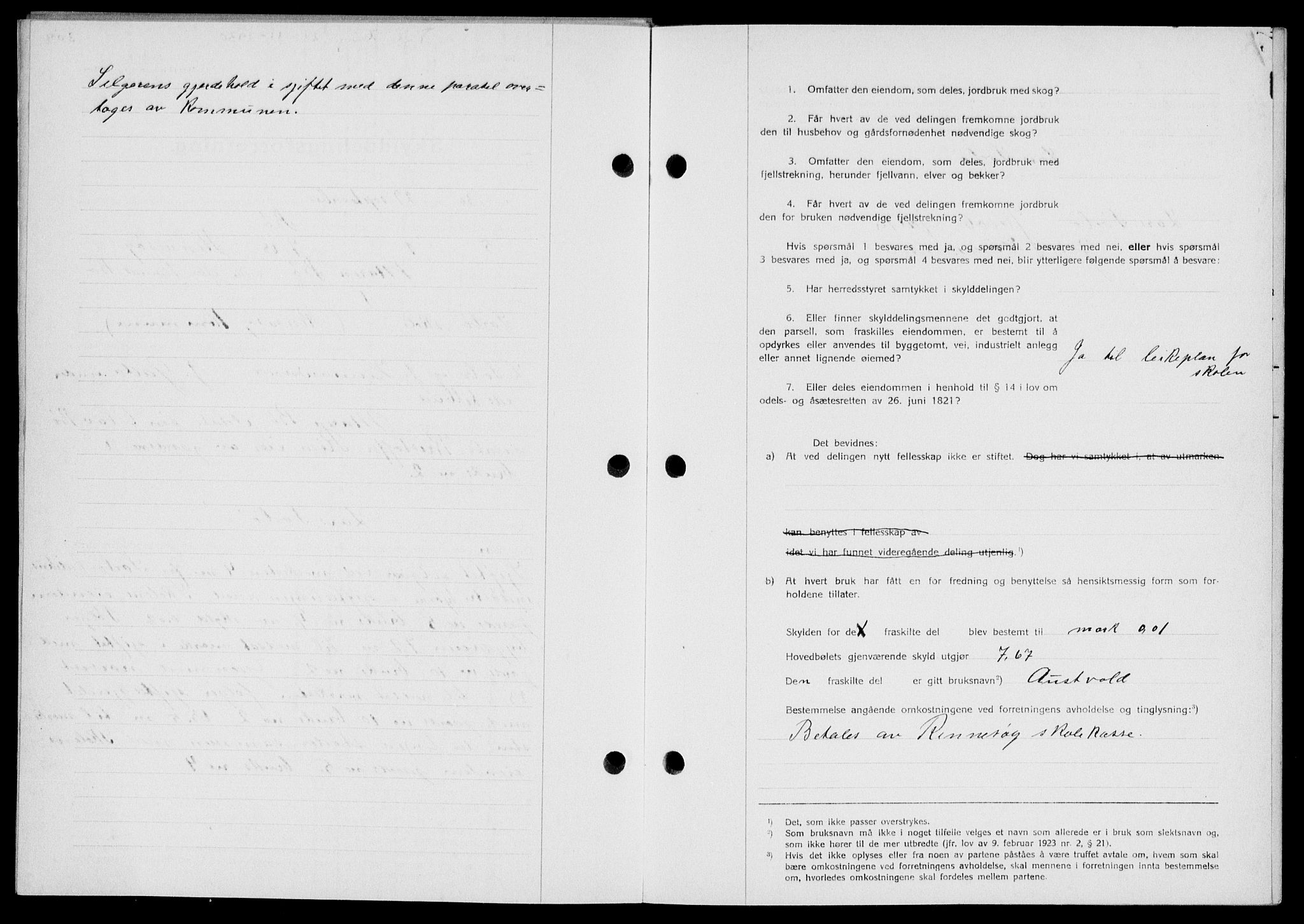 Ryfylke tingrett, SAST/A-100055/001/II/IIB/L0061: Mortgage book no. 40, 1930-1931, Deed date: 21.11.1930