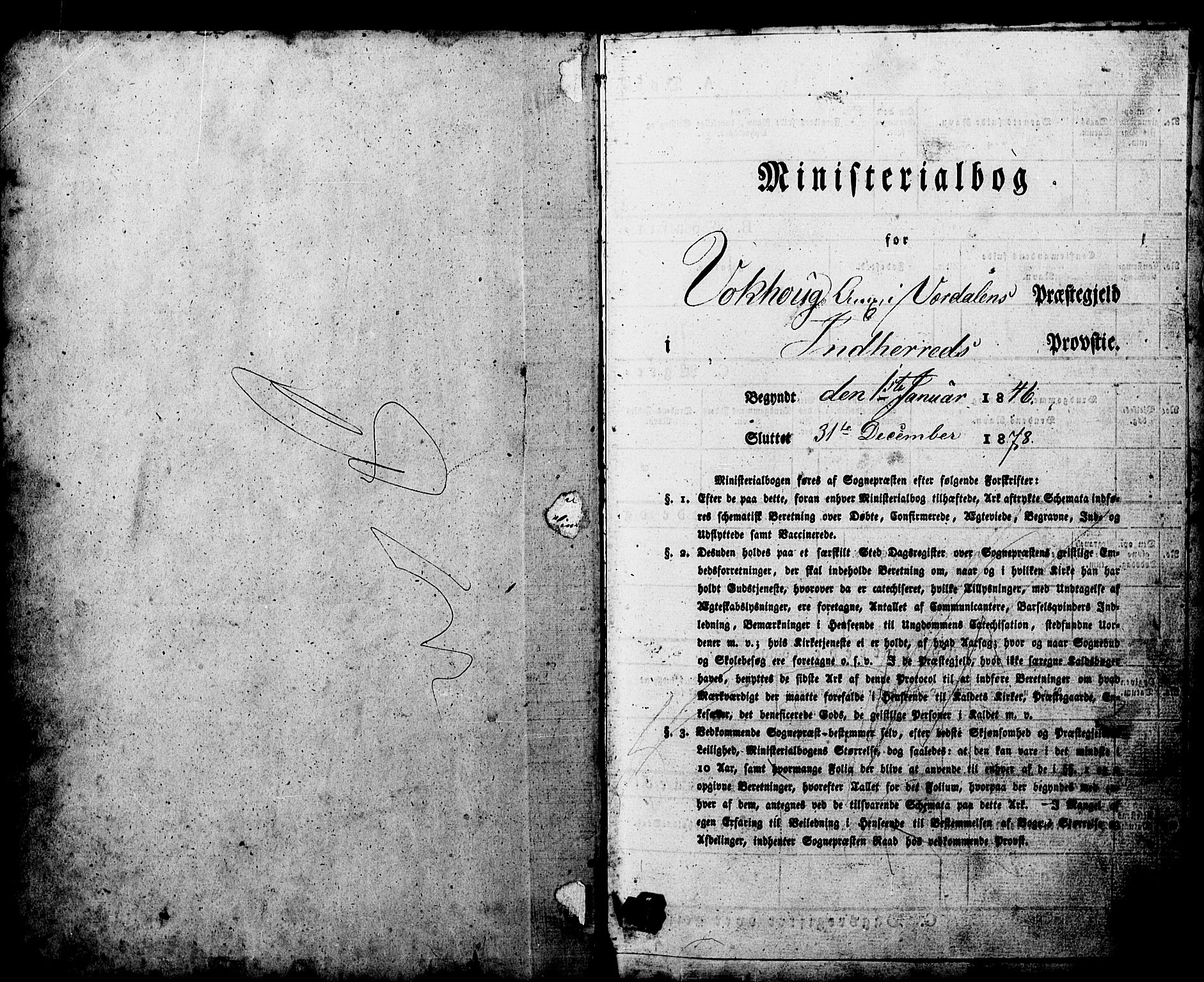 Ministerialprotokoller, klokkerbøker og fødselsregistre - Nord-Trøndelag, SAT/A-1458/724/L0268: Parish register (copy) no. 724C04, 1846-1878