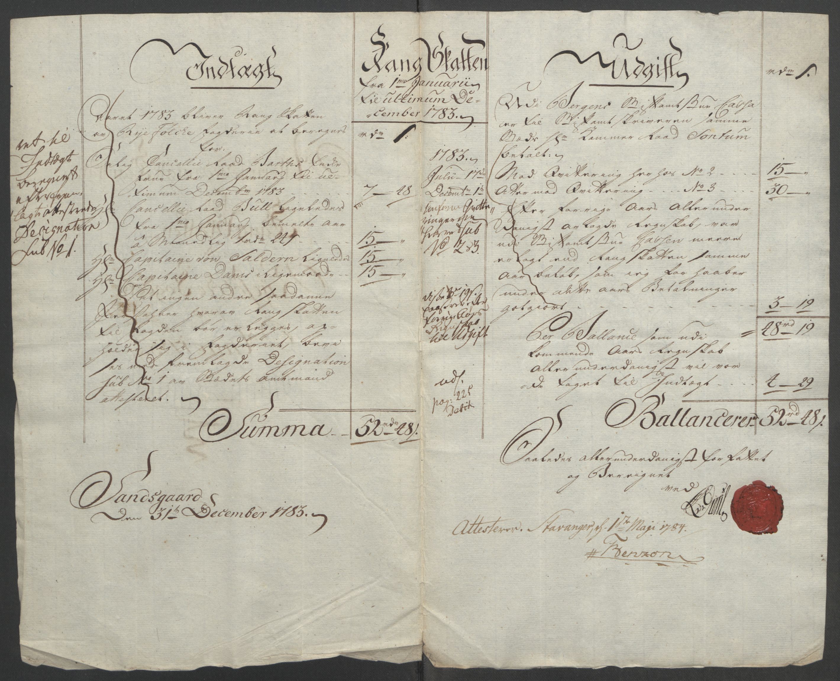 Rentekammeret inntil 1814, Reviderte regnskaper, Fogderegnskap, RA/EA-4092/R47/L2972: Ekstraskatten Ryfylke, 1762-1780, p. 664