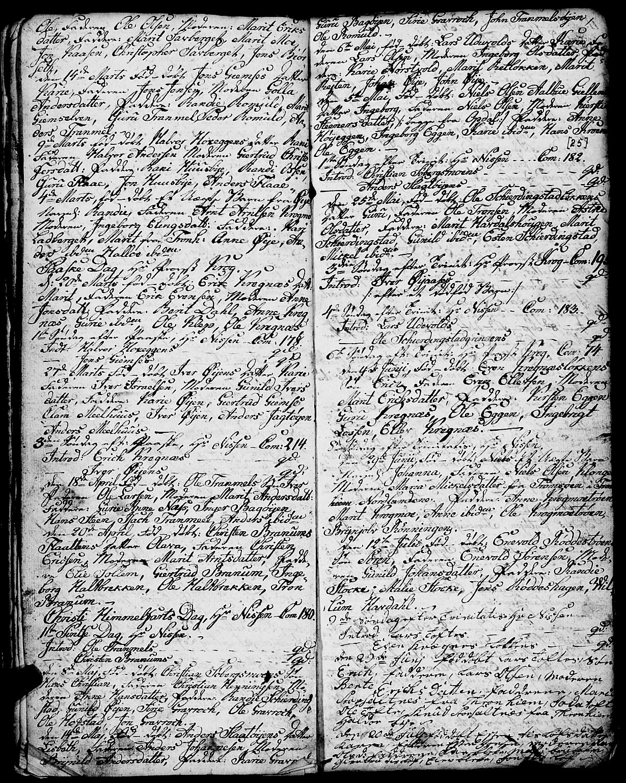 Ministerialprotokoller, klokkerbøker og fødselsregistre - Sør-Trøndelag, SAT/A-1456/691/L1091: Parish register (copy) no. 691C02, 1802-1815, p. 25
