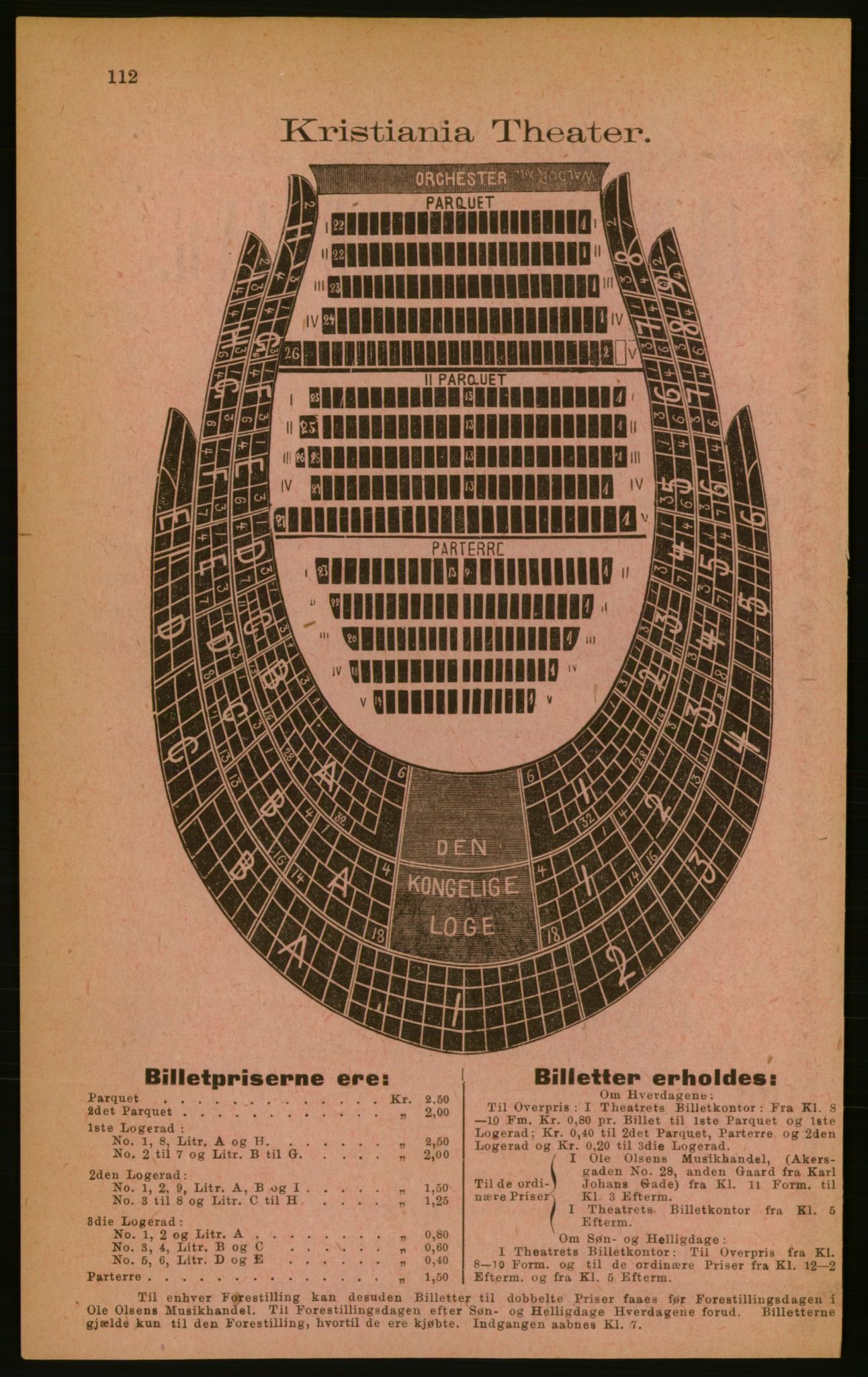 Kristiania/Oslo adressebok, PUBL/-, 1889, p. 112