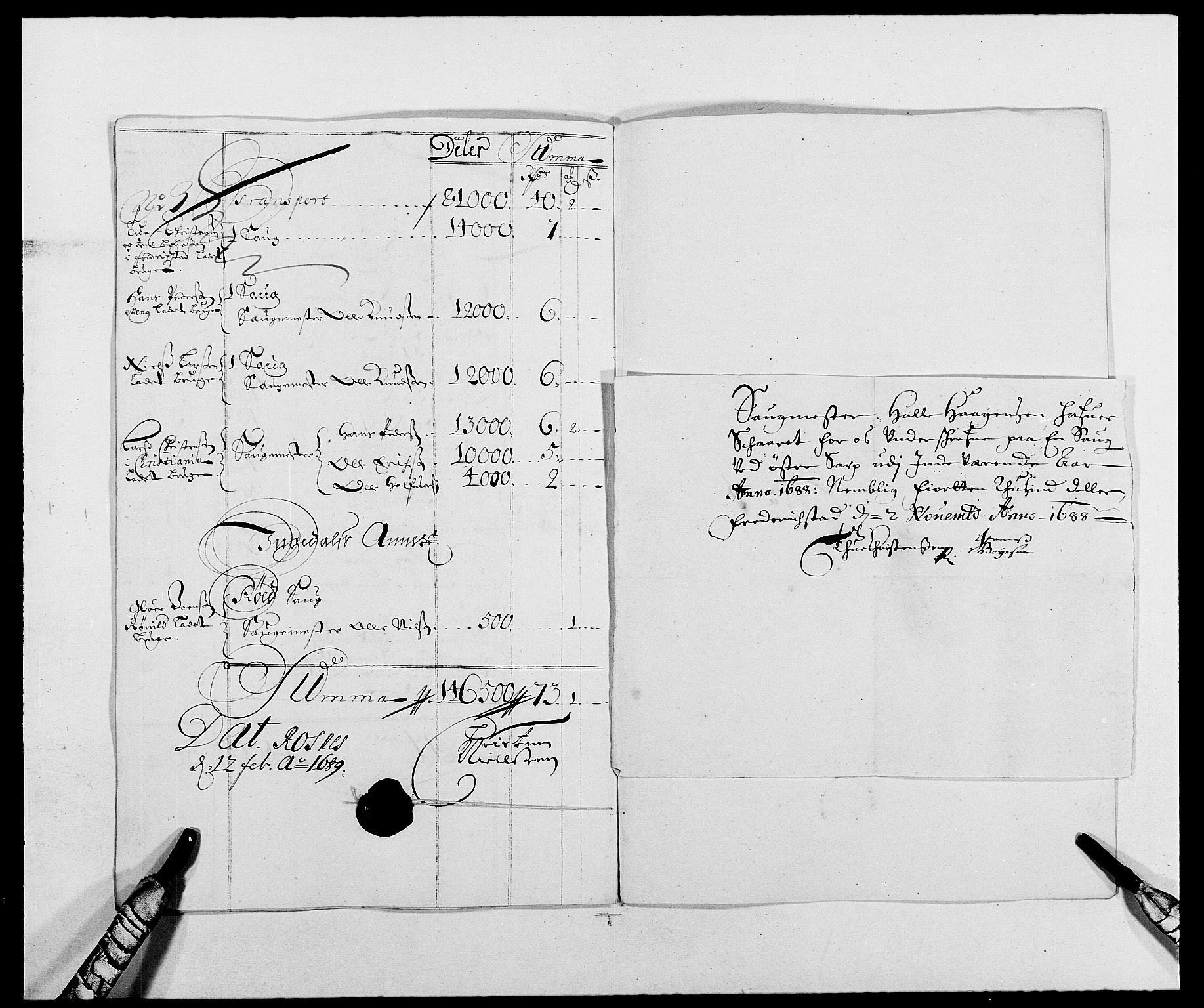 Rentekammeret inntil 1814, Reviderte regnskaper, Fogderegnskap, AV/RA-EA-4092/R01/L0007: Fogderegnskap Idd og Marker, 1687-1688, p. 306