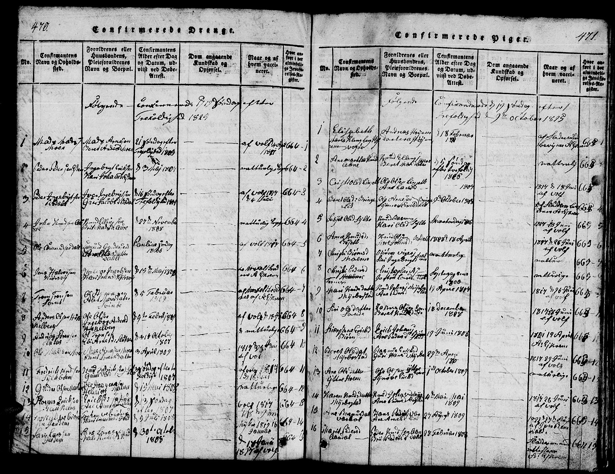 Ministerialprotokoller, klokkerbøker og fødselsregistre - Møre og Romsdal, AV/SAT-A-1454/565/L0752: Parish register (copy) no. 565C01, 1817-1844, p. 470-471