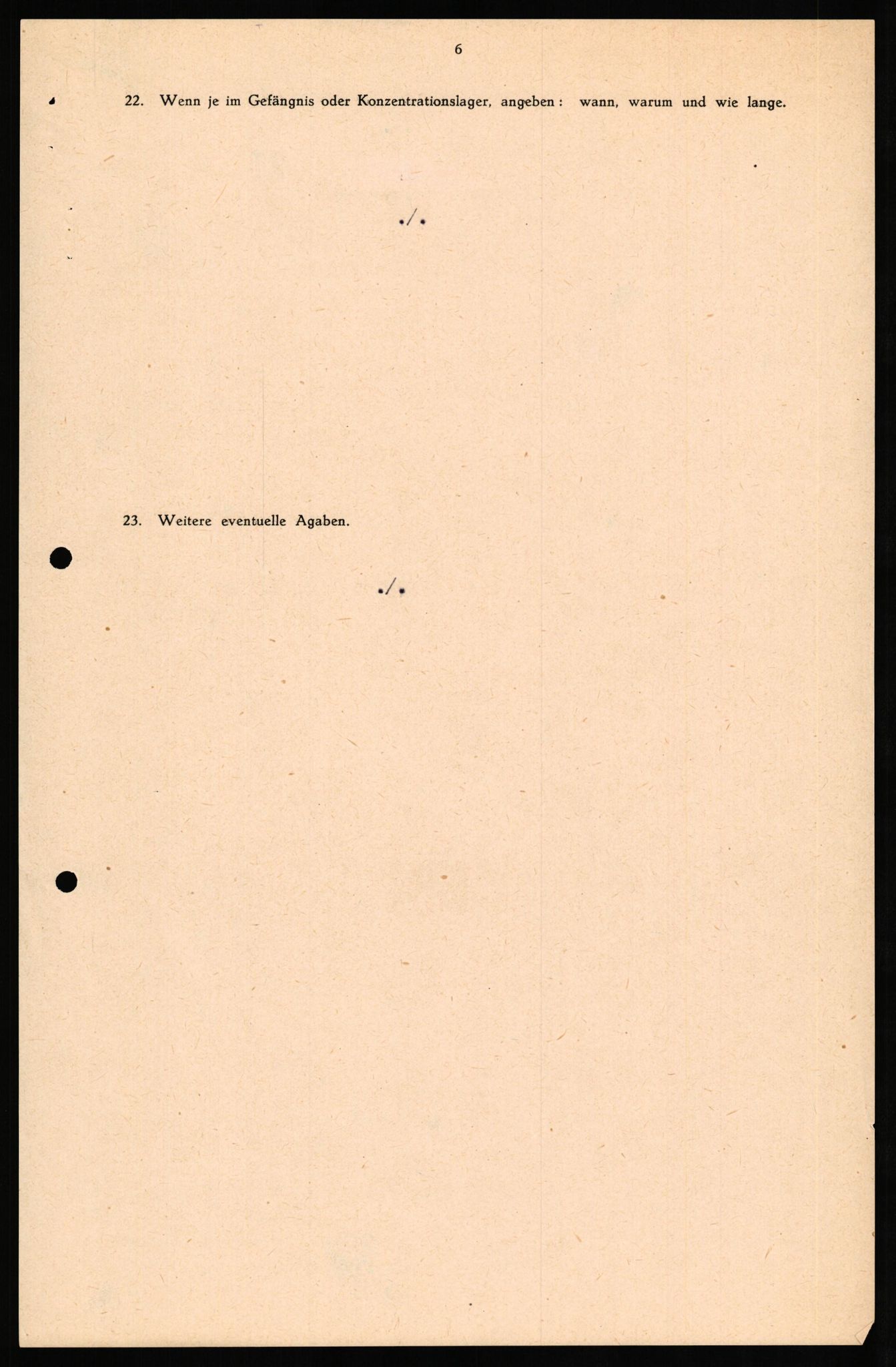 Forsvaret, Forsvarets overkommando II, AV/RA-RAFA-3915/D/Db/L0027: CI Questionaires. Tyske okkupasjonsstyrker i Norge. Tyskere., 1945-1946, p. 193