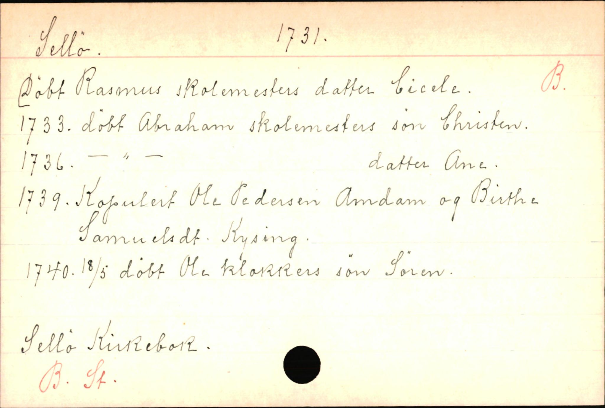 Haugen, Johannes - lærer, AV/SAB-SAB/PA-0036/01/L0001: Om klokkere og lærere, 1521-1904, p. 9510