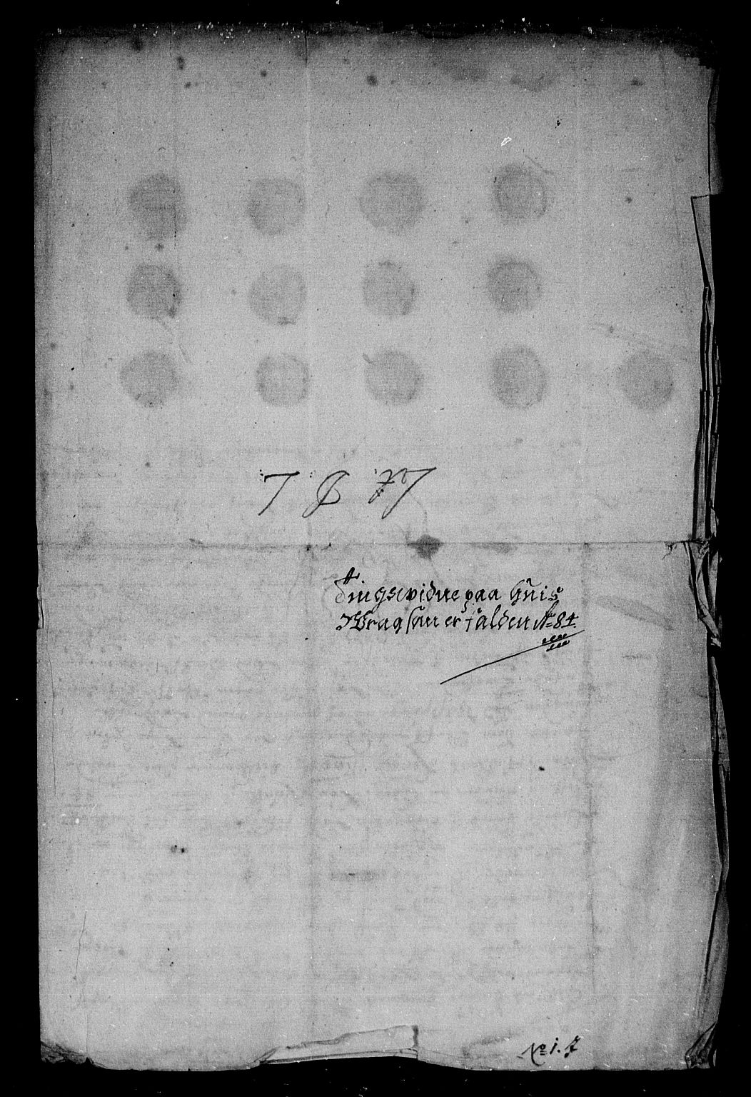 Rentekammeret inntil 1814, Reviderte regnskaper, Stiftamtstueregnskaper, Trondheim stiftamt og Nordland amt, AV/RA-EA-6044/R/Rg/L0077: Trondheim stiftamt og Nordland amt, 1684