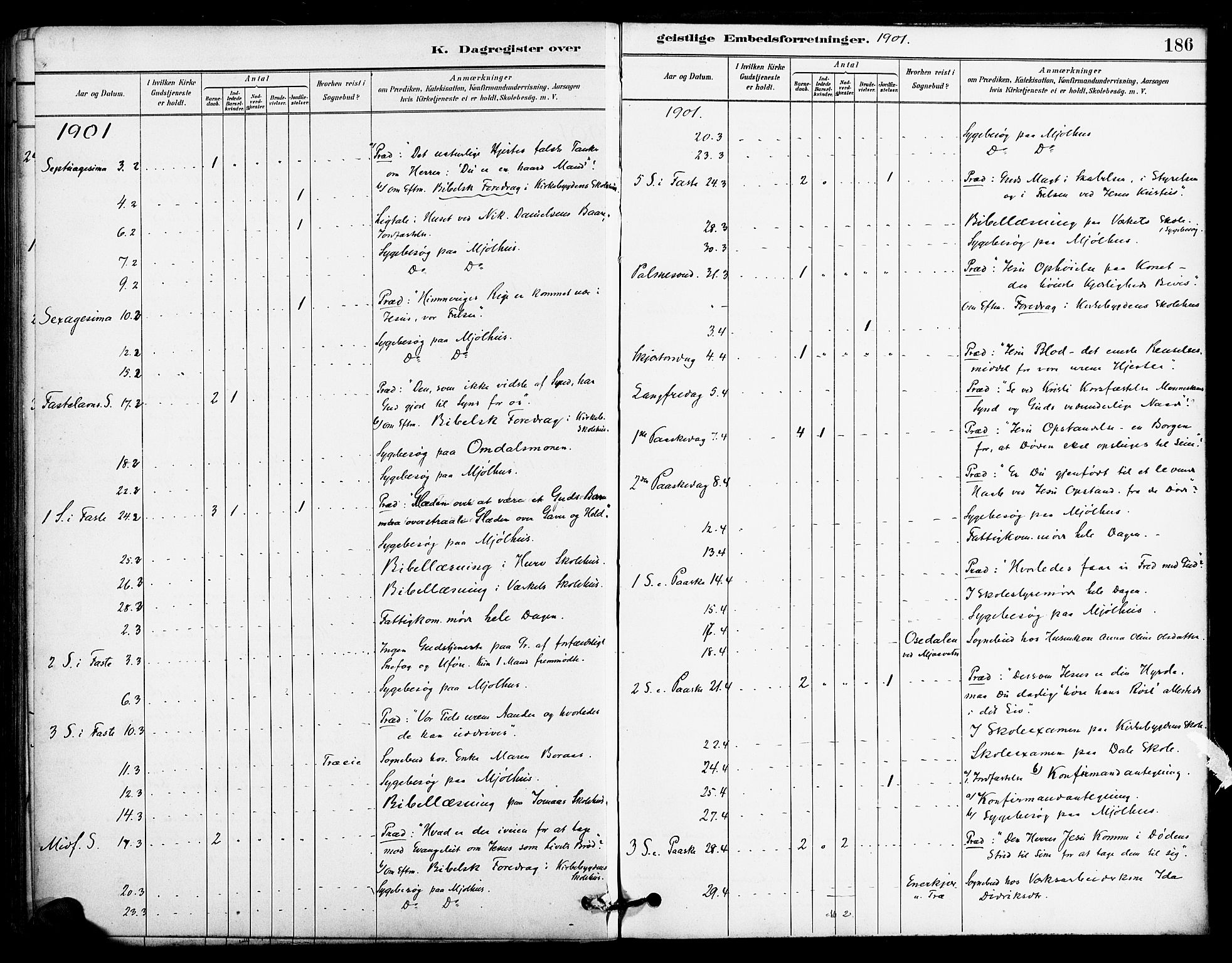 Froland sokneprestkontor, AV/SAK-1111-0013/F/Fa/L0004: Parish register (official) no. A 4, 1882-1906, p. 186