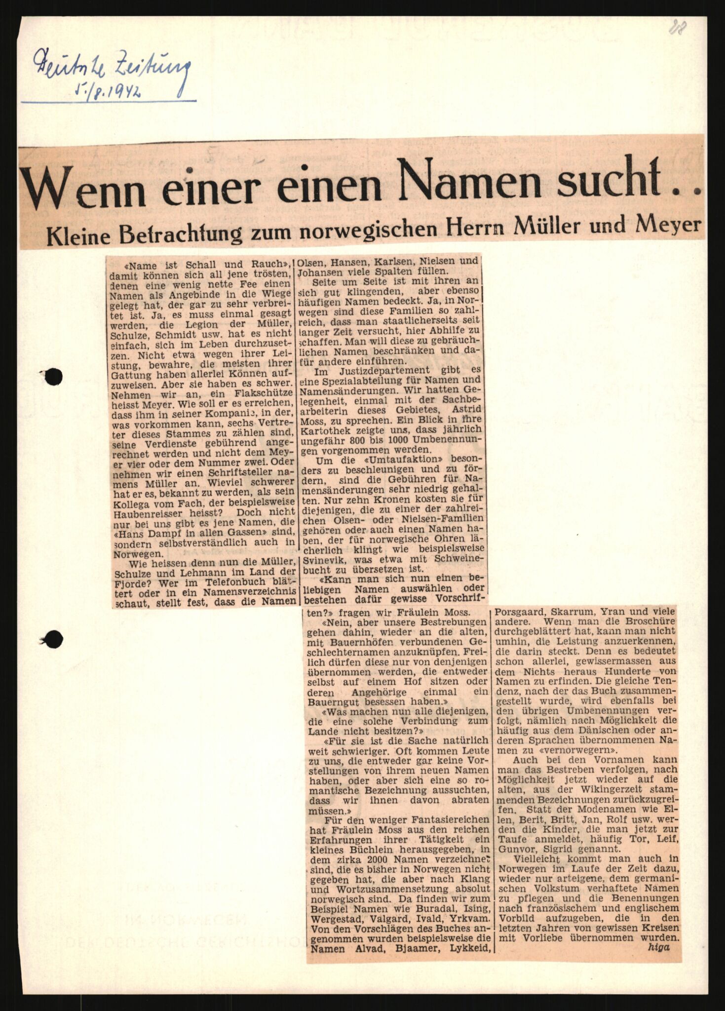 Forsvarets Overkommando. 2 kontor. Arkiv 11.4. Spredte tyske arkivsaker, AV/RA-RAFA-7031/D/Dar/Darb/L0013: Reichskommissariat - Hauptabteilung Vervaltung, 1917-1942, p. 1610