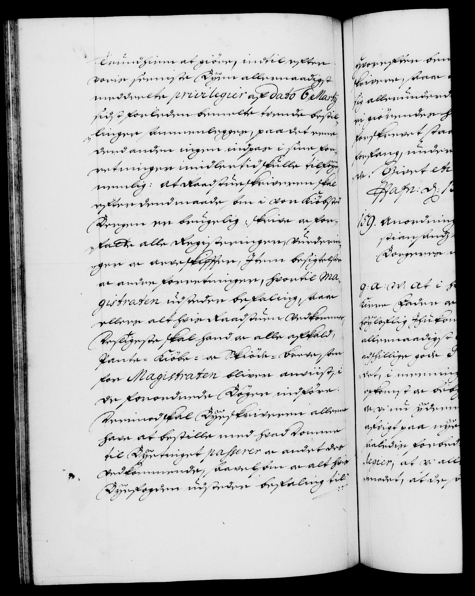 Danske Kanselli 1572-1799, AV/RA-EA-3023/F/Fc/Fca/Fcaa/L0014: Norske registre (mikrofilm), 1685-1687, p. 361b