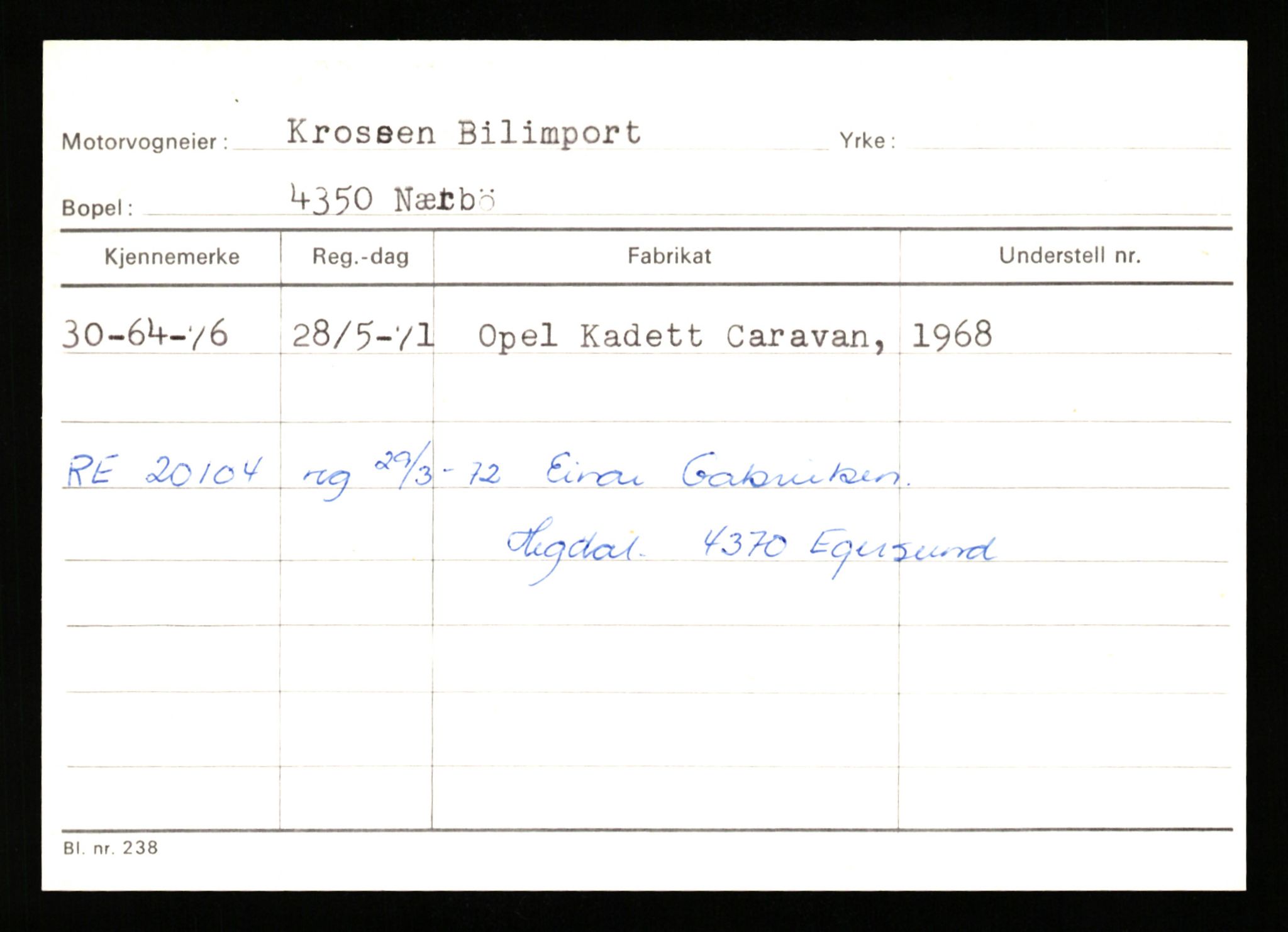 Stavanger trafikkstasjon, AV/SAST-A-101942/0/G/L0011: Registreringsnummer: 240000 - 363477, 1930-1971, p. 1523