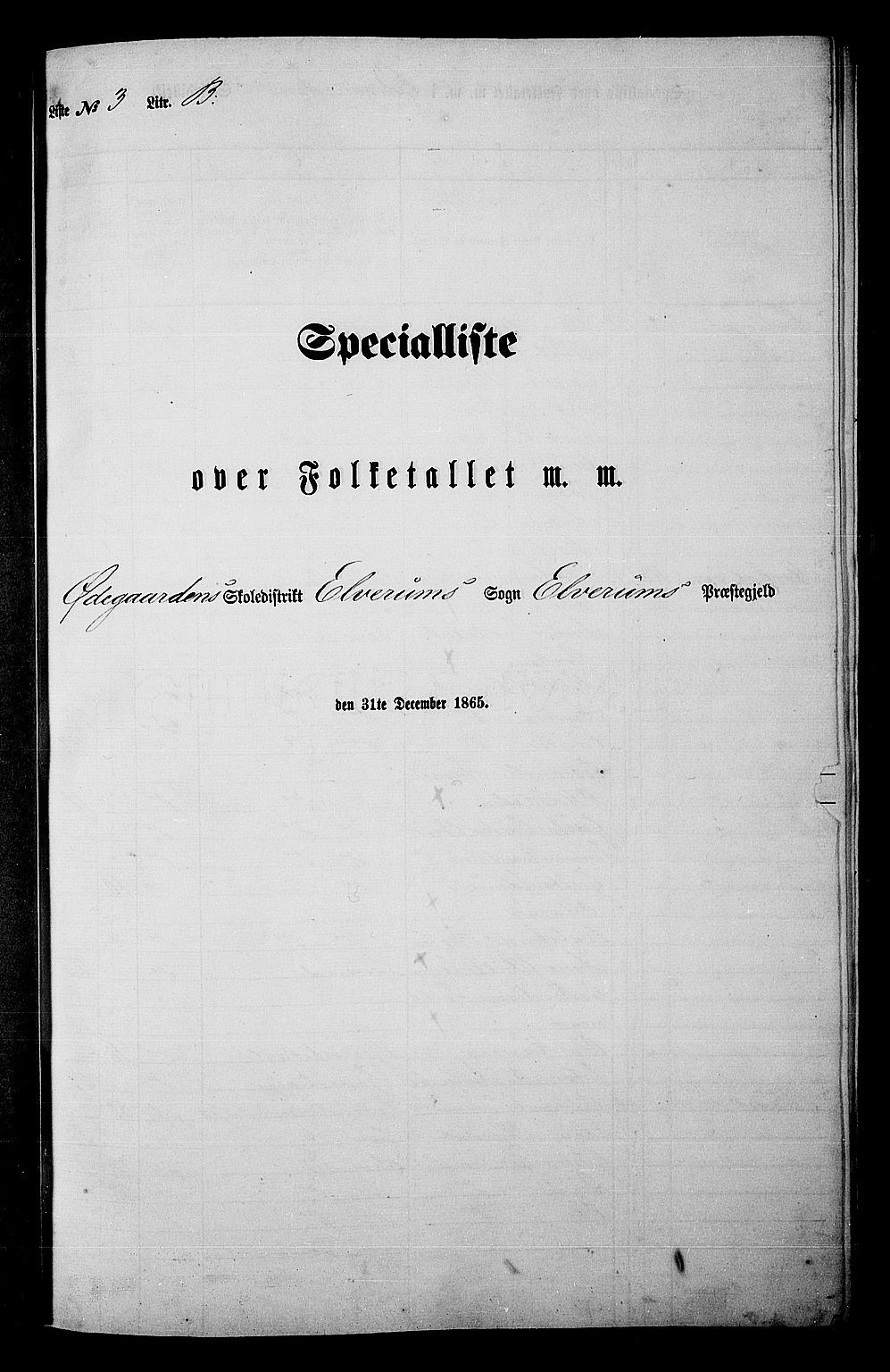 RA, 1865 census for Elverum, 1865, p. 68