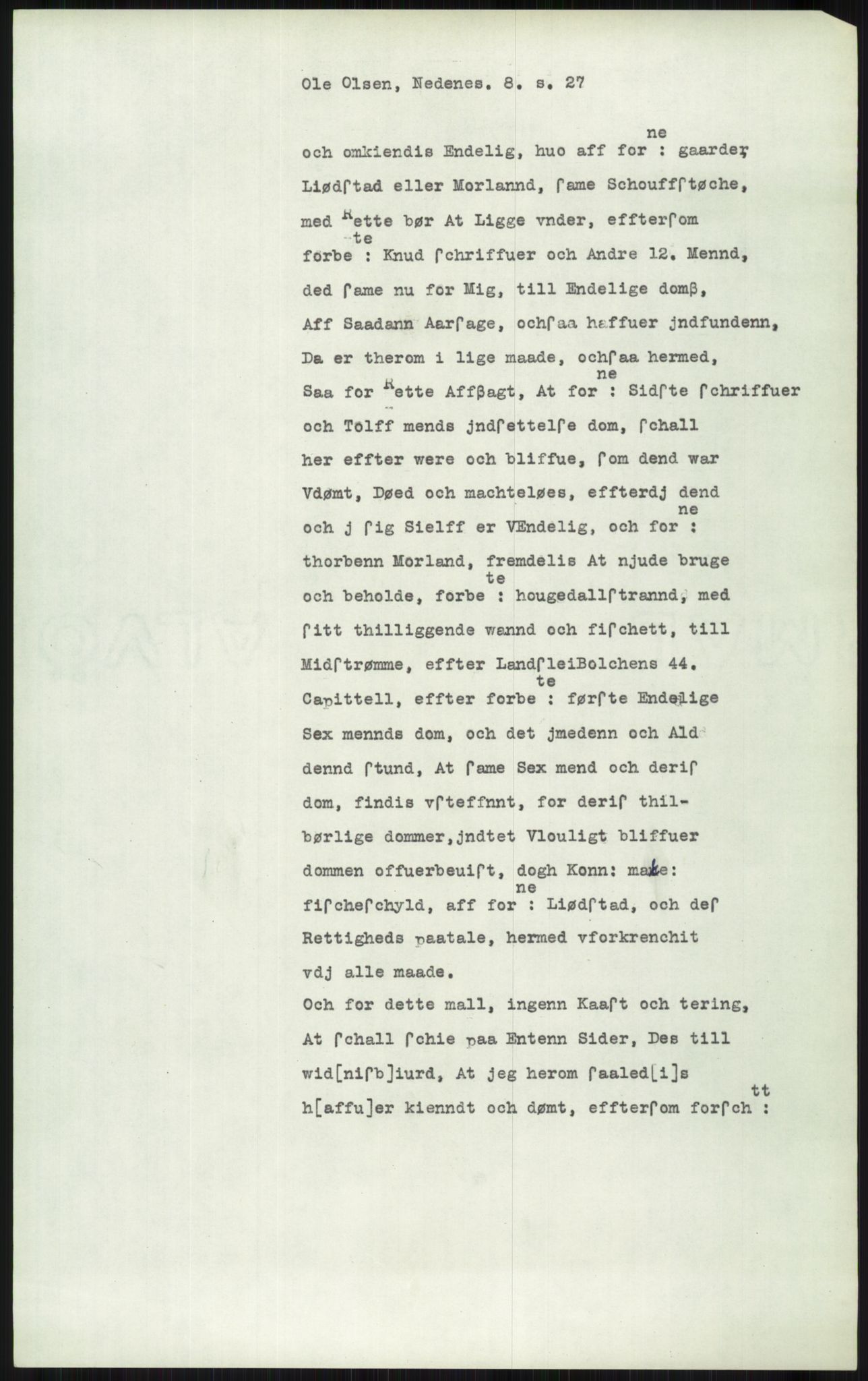 Samlinger til kildeutgivelse, Diplomavskriftsamlingen, AV/RA-EA-4053/H/Ha, p. 3001