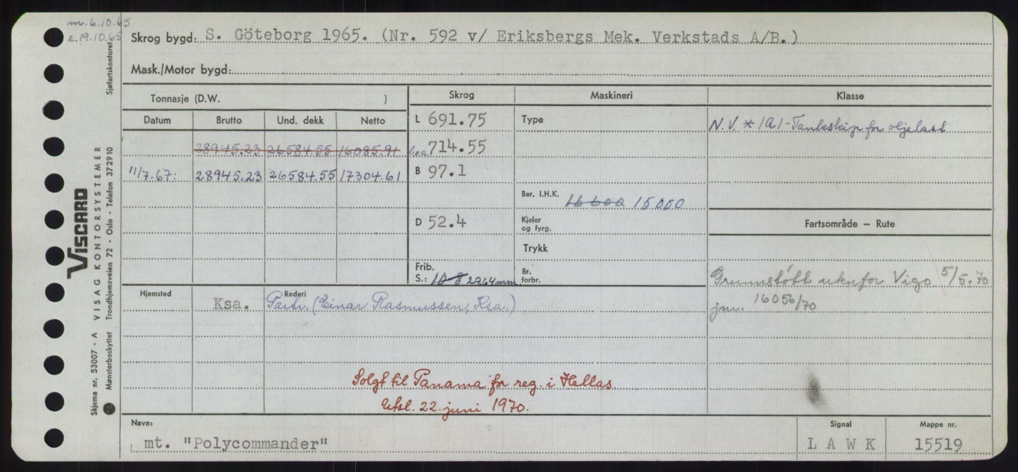 Sjøfartsdirektoratet med forløpere, Skipsmålingen, AV/RA-S-1627/H/Hd/L0029: Fartøy, P, p. 449