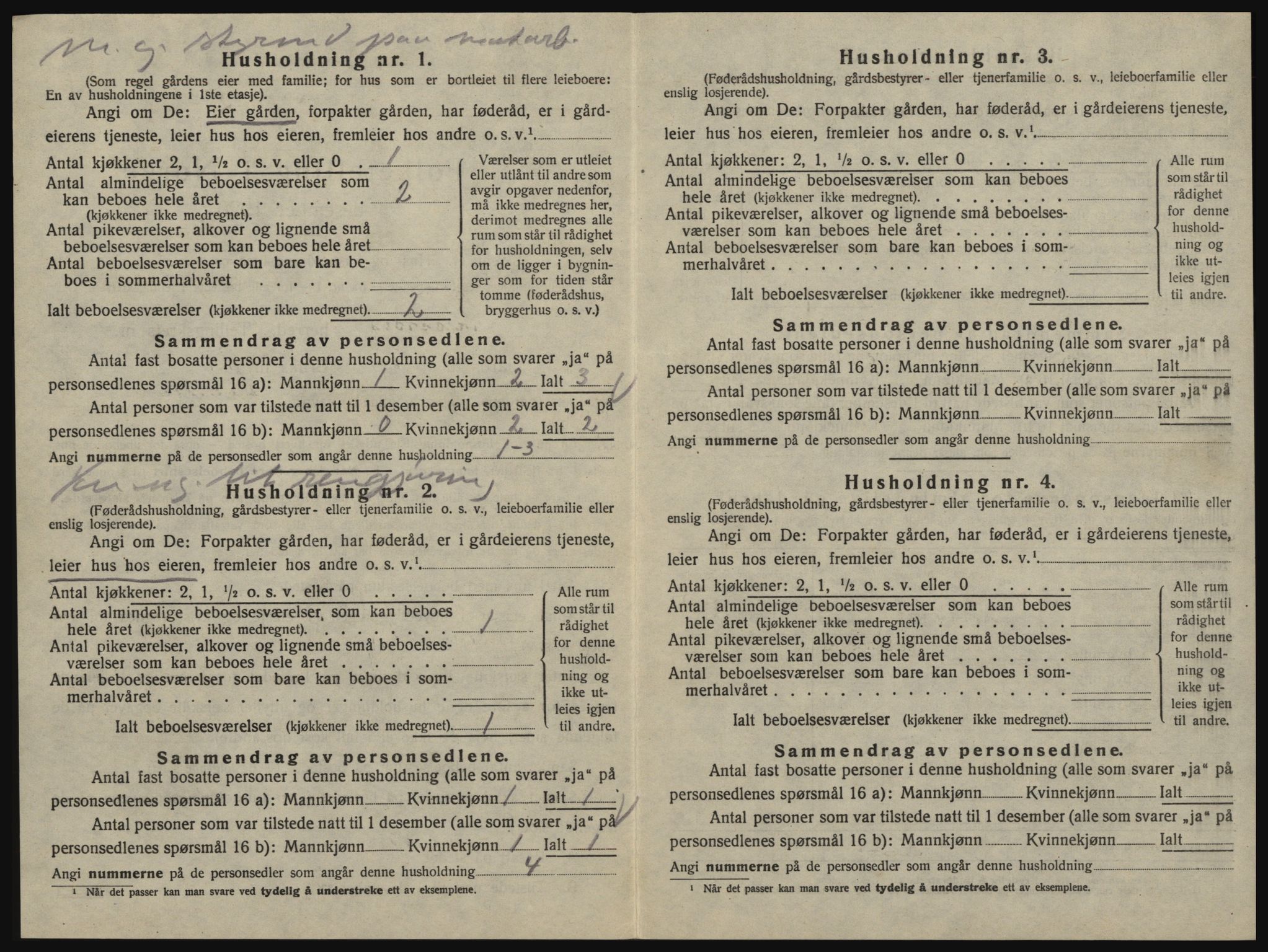 SAO, 1920 census for Glemmen, 1920, p. 634