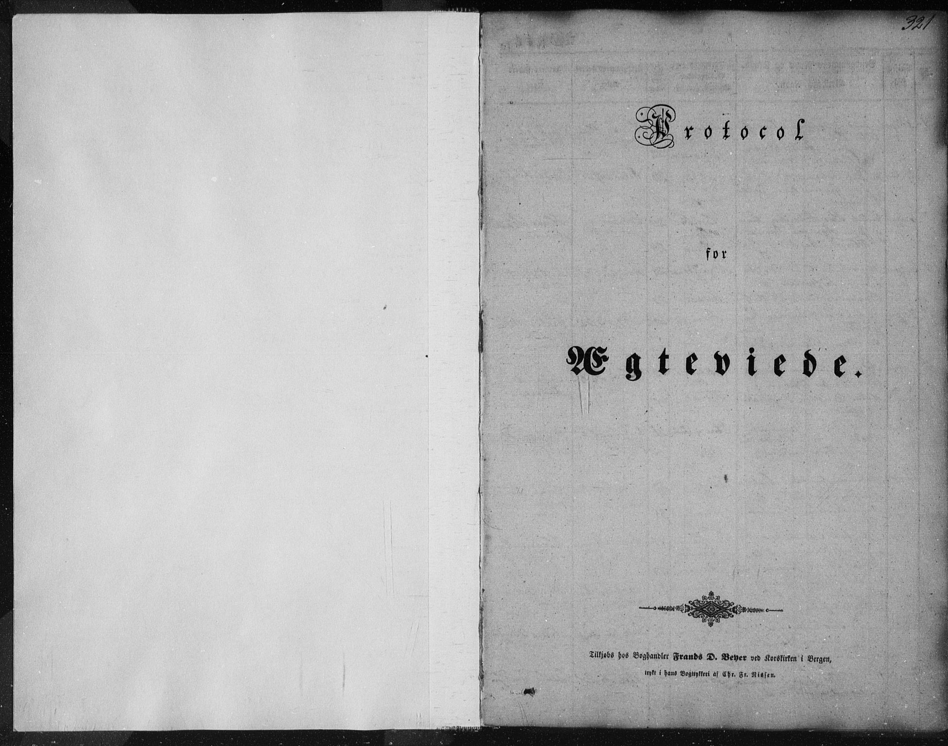 Skudenes sokneprestkontor, SAST/A -101849/H/Ha/Haa/L0005: Parish register (official) no. A 3.2, 1847-1863, p. 321