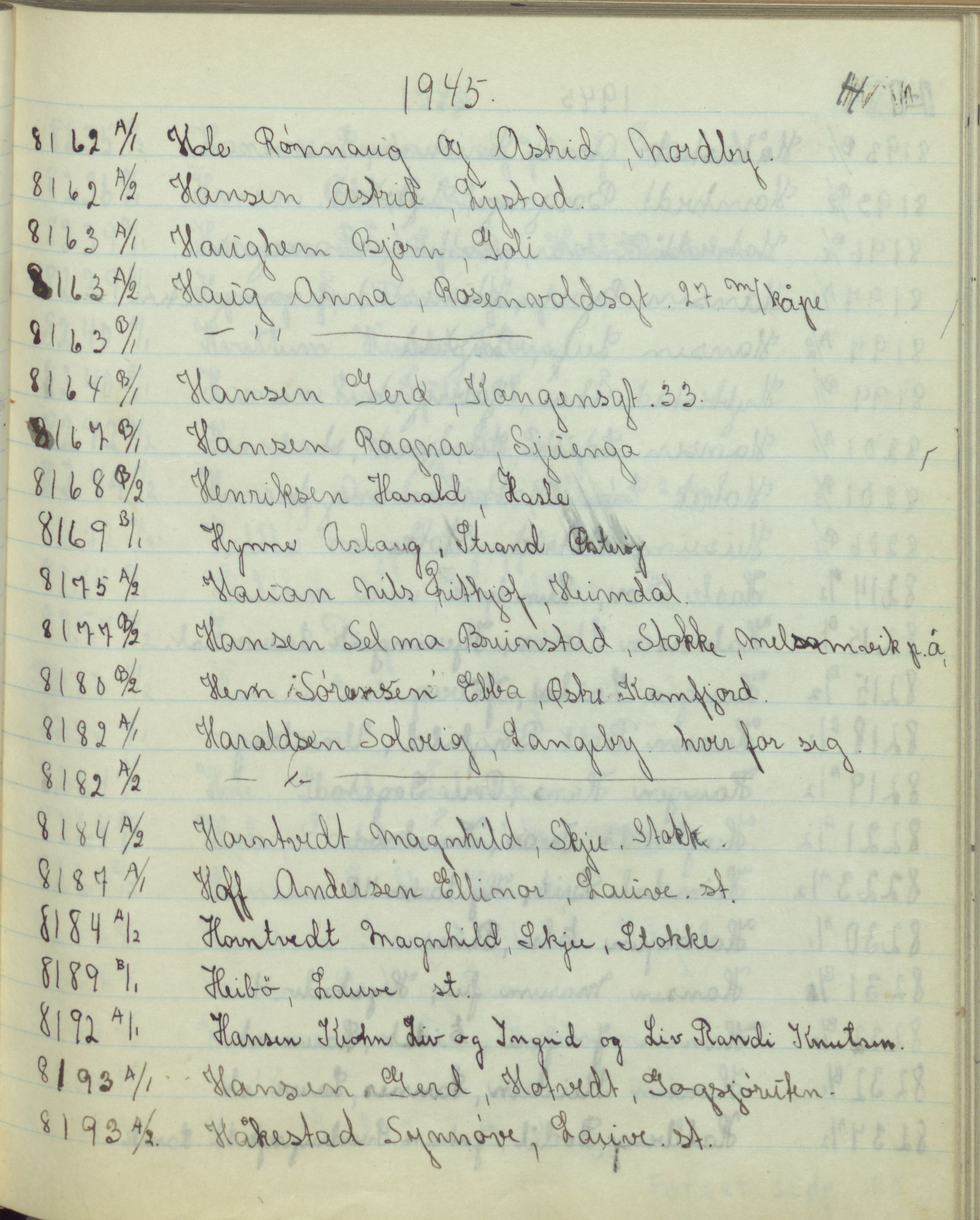 Pa 1494 - Jørgensen, Antonius. Fotograf, VEMU/A-2760/F/Fb, 1927-1984, p. 4554