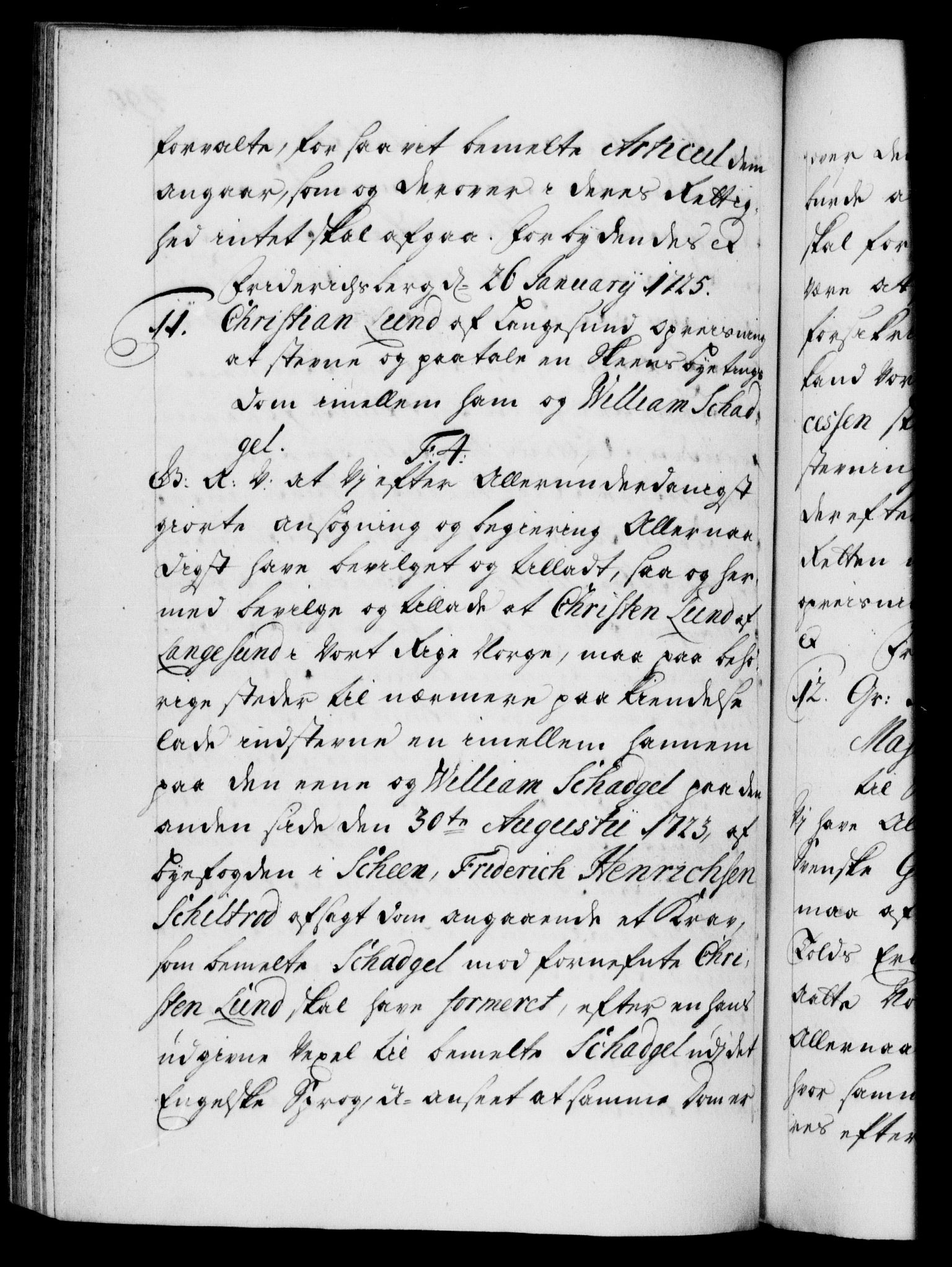 Danske Kanselli 1572-1799, AV/RA-EA-3023/F/Fc/Fca/Fcaa/L0024: Norske registre, 1723-1725, p. 490b