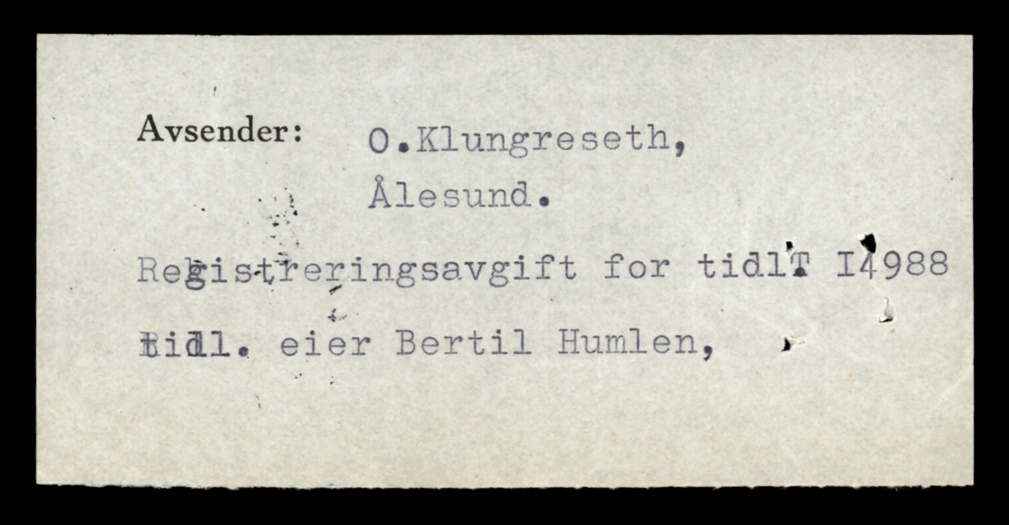 Møre og Romsdal vegkontor - Ålesund trafikkstasjon, AV/SAT-A-4099/F/Fe/L0049: Registreringskort for kjøretøy T 14864 - T 18613, 1927-1998, p. 2980