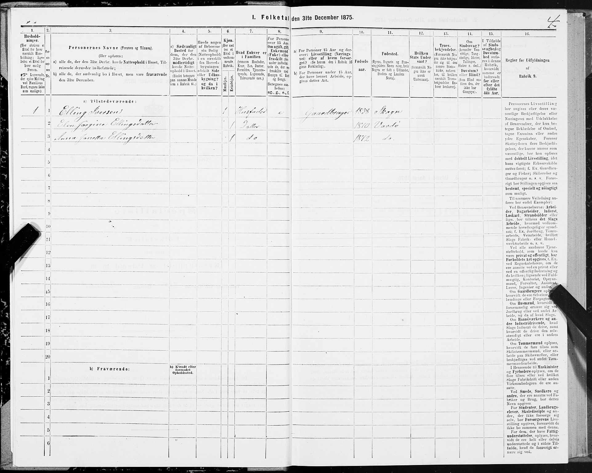 SAT, 1875 census for 1751P Nærøy, 1875, p. 2004