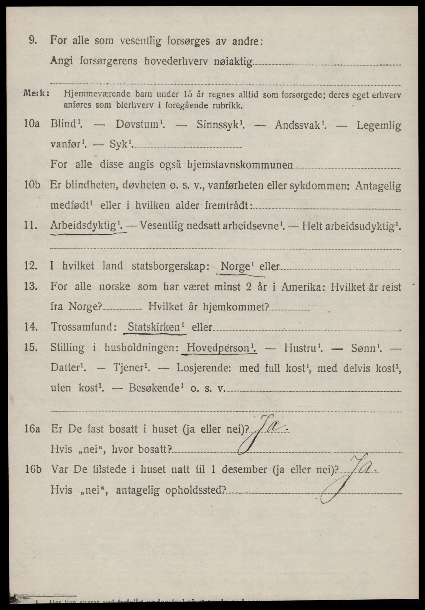 SAT, 1920 census for Haram, 1920, p. 6524