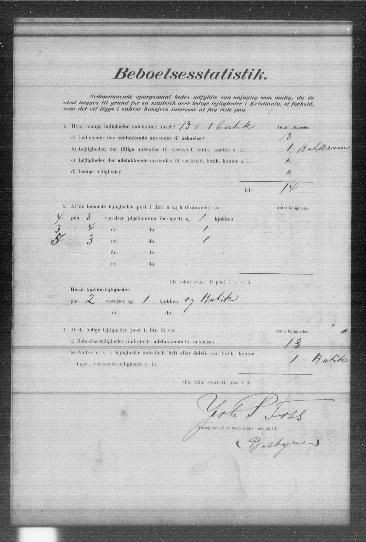 OBA, Municipal Census 1902 for Kristiania, 1902, p. 14435