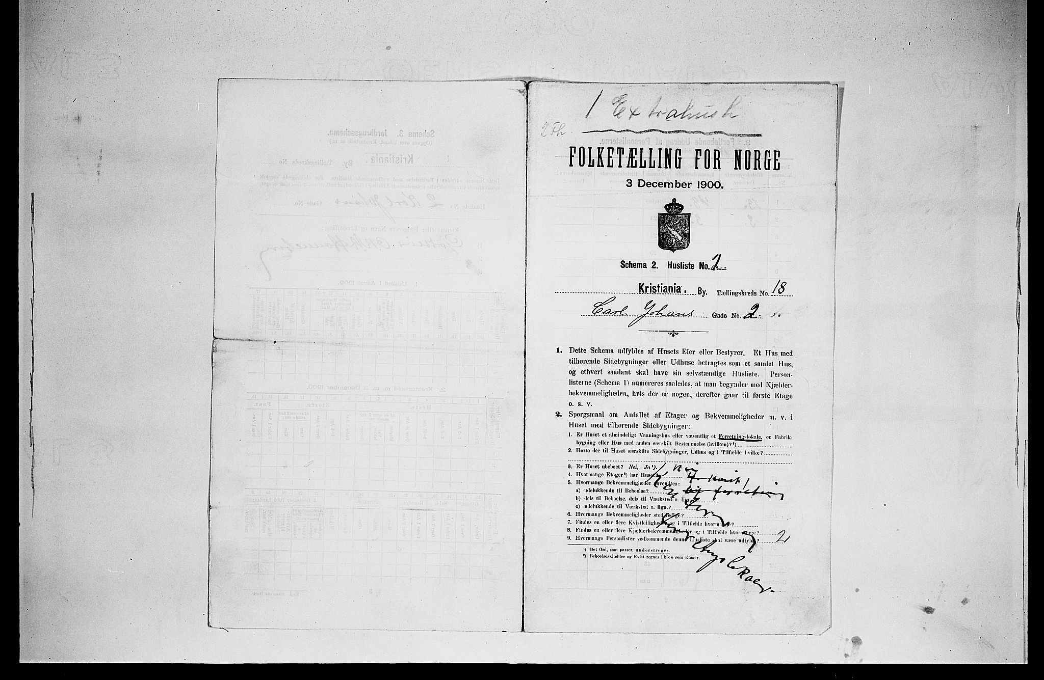 SAO, 1900 census for Kristiania, 1900, p. 11323