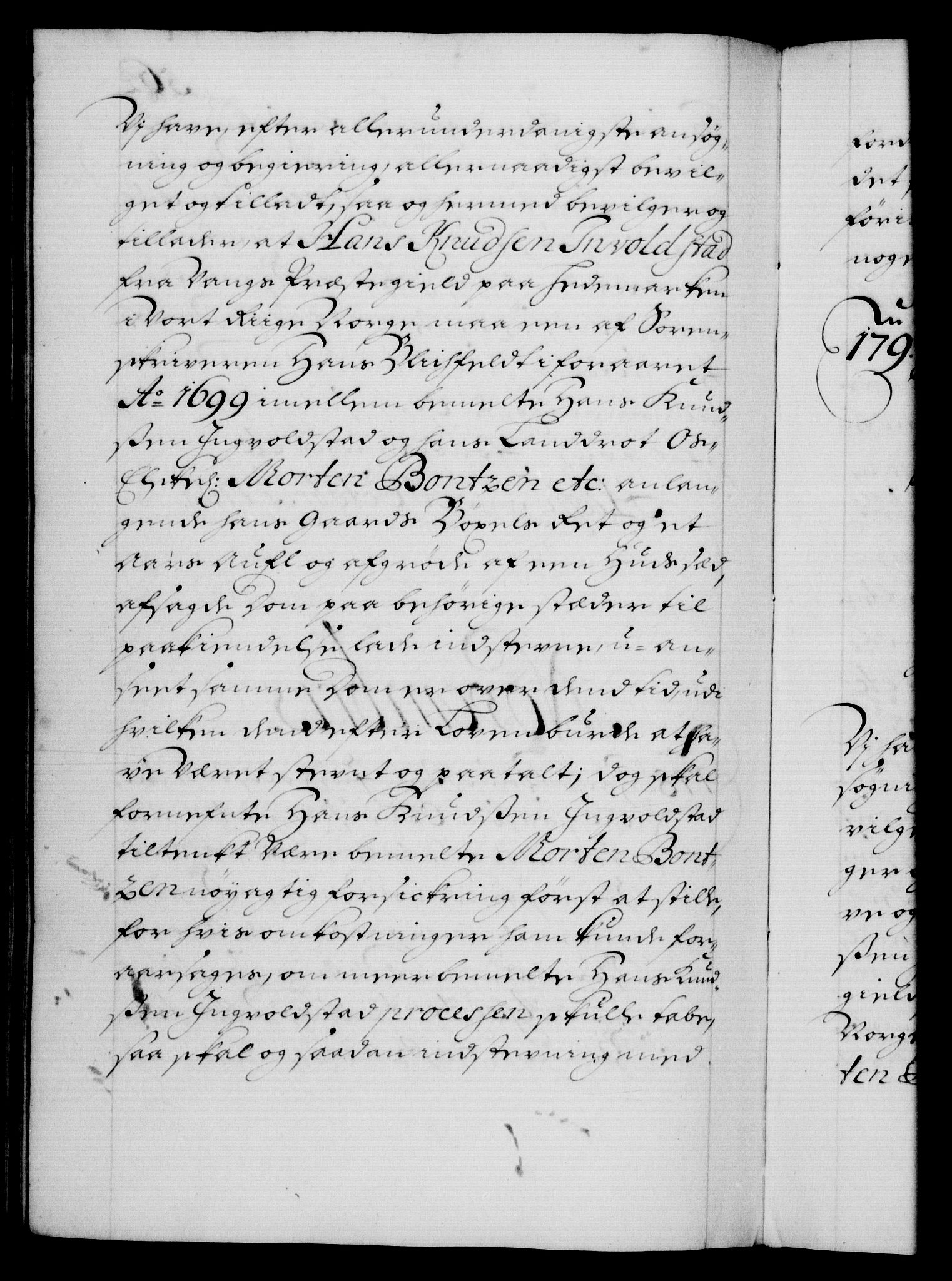 Danske Kanselli 1572-1799, AV/RA-EA-3023/F/Fc/Fca/Fcaa/L0018: Norske registre, 1699-1703, p. 564b