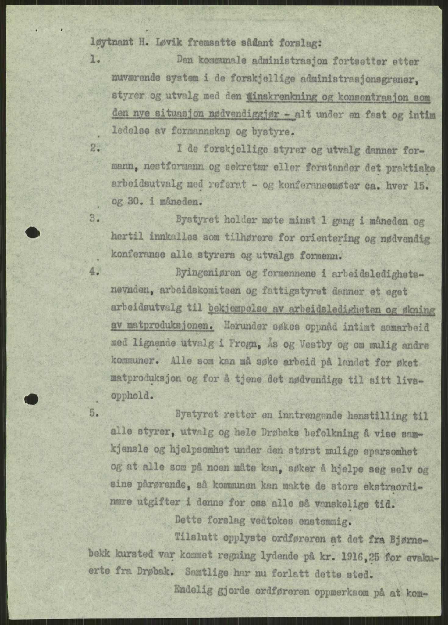 Forsvaret, Forsvarets krigshistoriske avdeling, AV/RA-RAFA-2017/Y/Ya/L0013: II-C-11-31 - Fylkesmenn.  Rapporter om krigsbegivenhetene 1940., 1940, p. 722