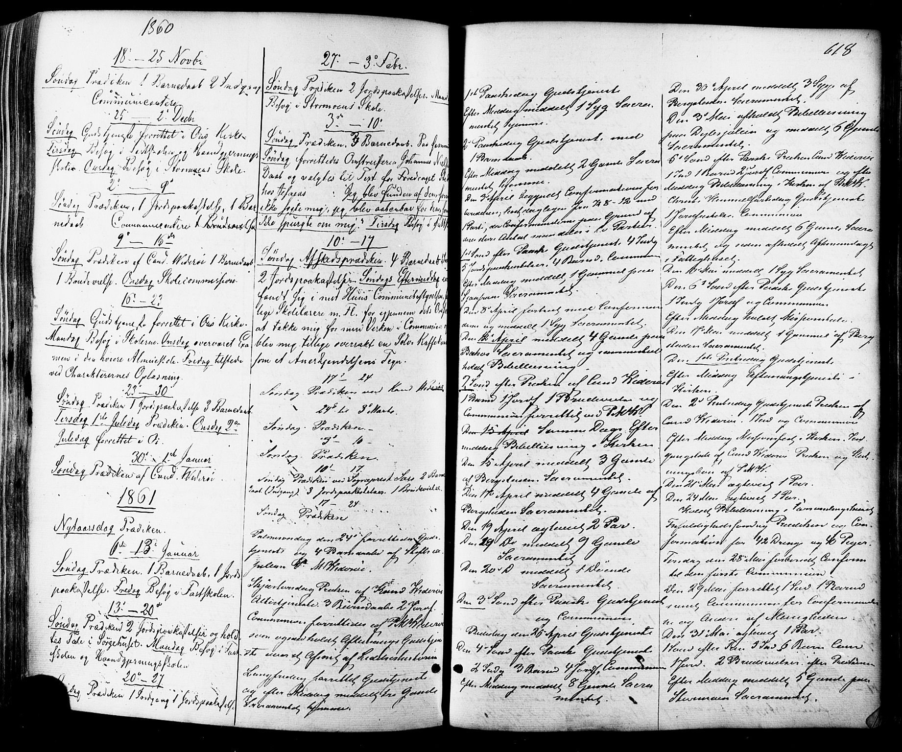 Ministerialprotokoller, klokkerbøker og fødselsregistre - Sør-Trøndelag, SAT/A-1456/681/L0932: Parish register (official) no. 681A10, 1860-1878, p. 618