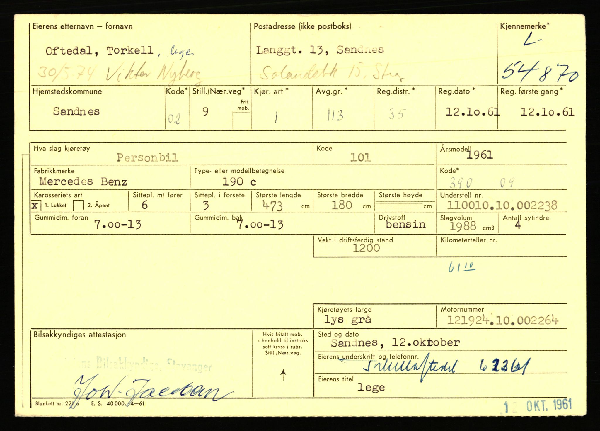 Stavanger trafikkstasjon, AV/SAST-A-101942/0/F/L0054: L-54200 - L-55699, 1930-1971, p. 1375