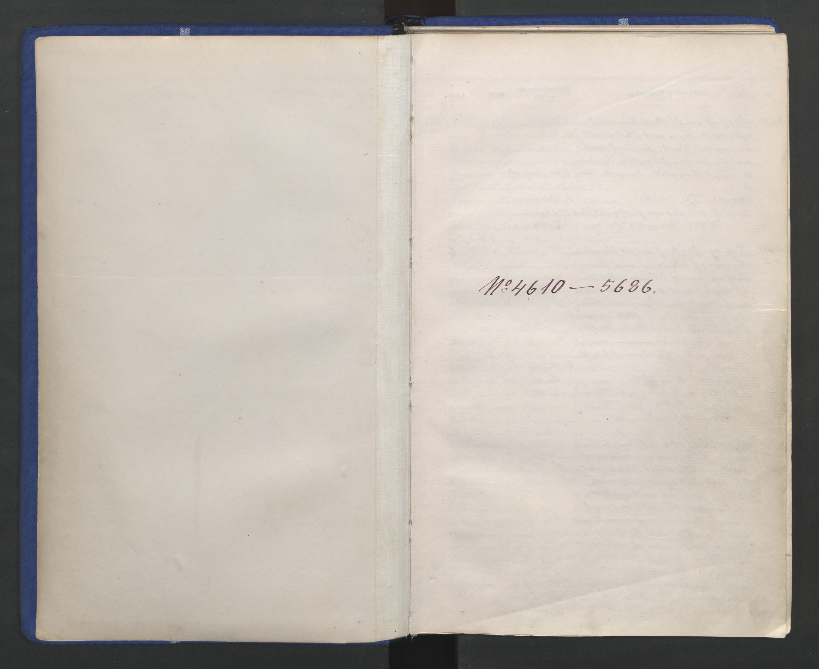 Kunstindustrimuseet i Oslo, NMFK/KIM-1001/A/Ae/L0004: Protokoll 4609-5686. Kunstindustrimuseets samlinger, 1894-1896, p. 3